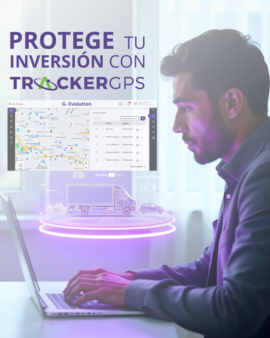 Tracker GPS Facebook ad