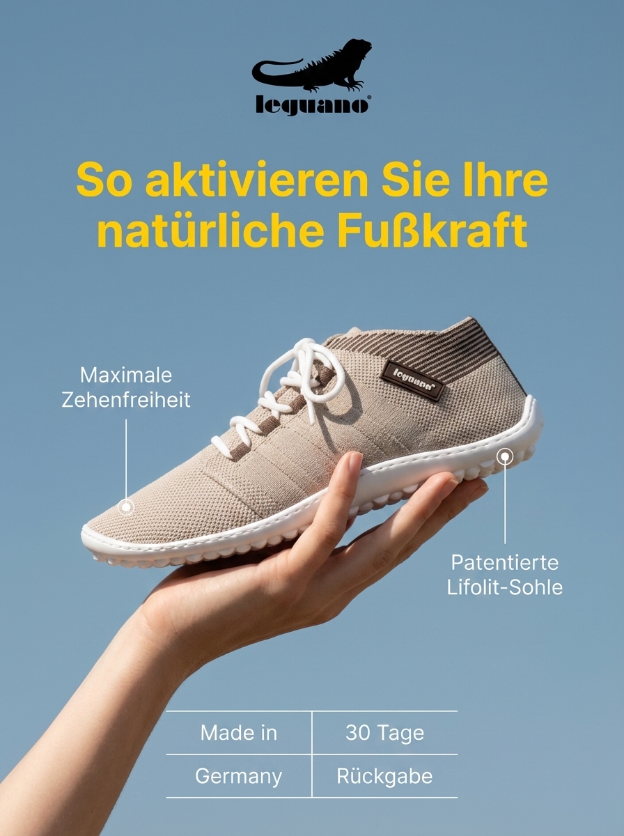 leguano Barfußschuhe Facebook ad
