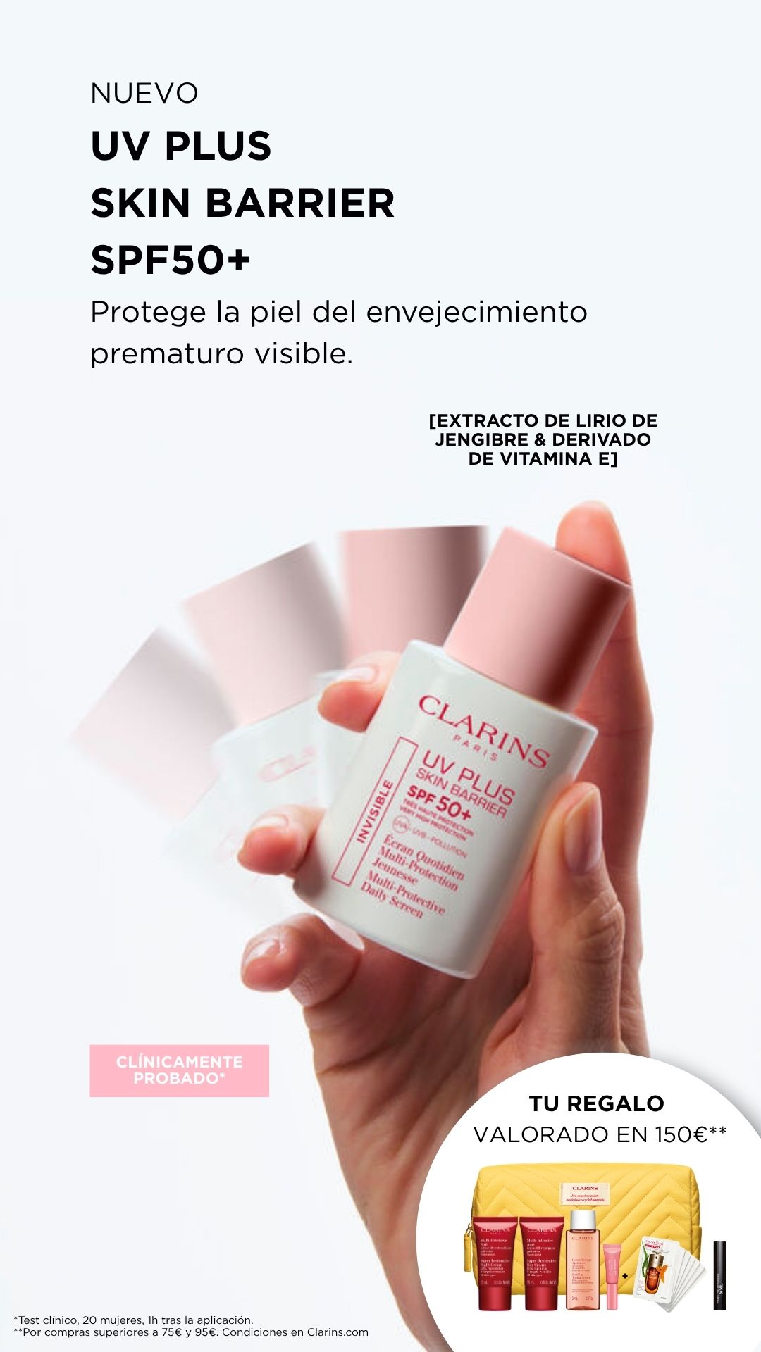 Clarins Facebook ad