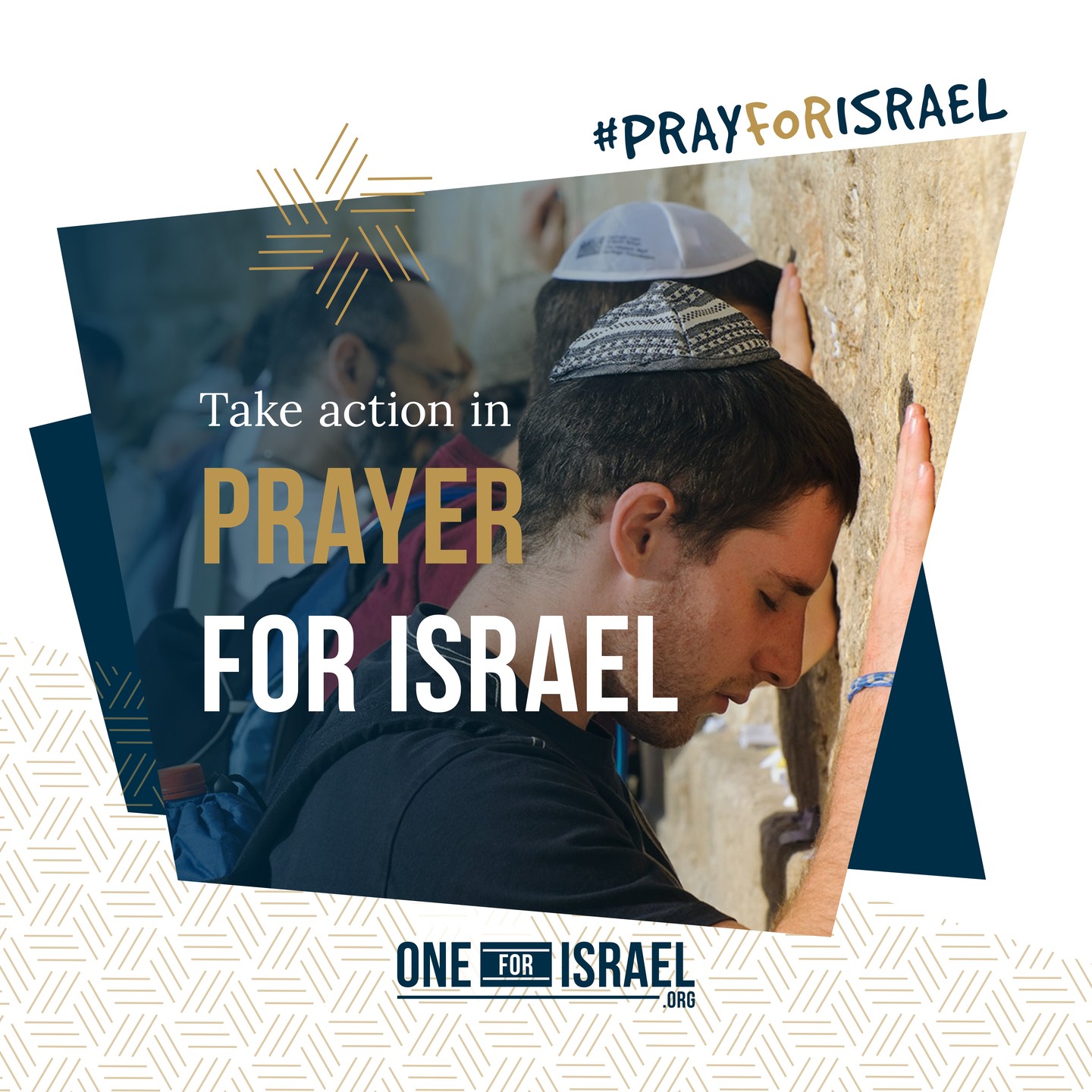 ONE FOR ISRAEL Ministry Facebook ad