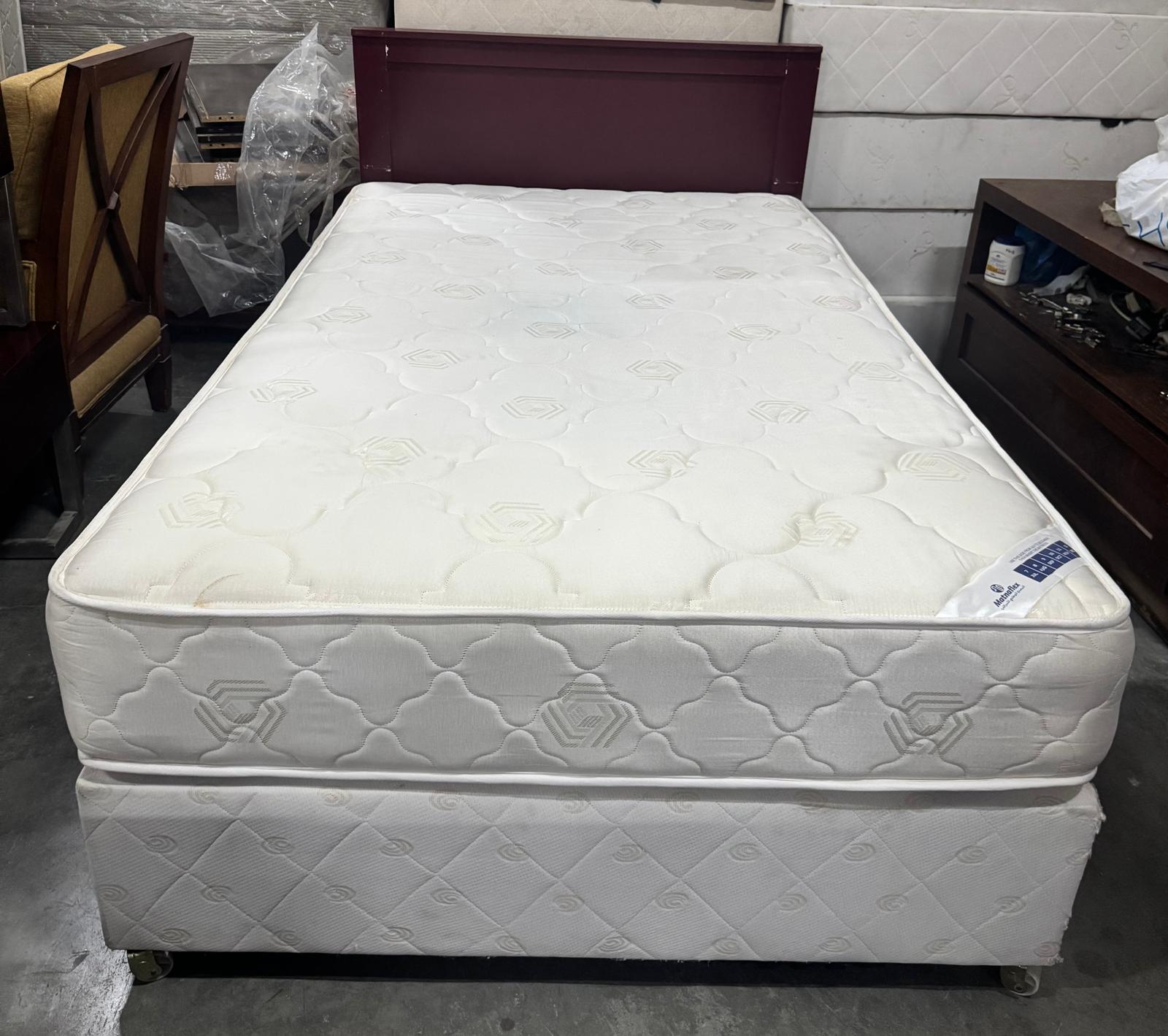 LUNA USED Furniture Facebook ad: DOUBLE MATTRESS MATNAFLEX BRAND 120*200