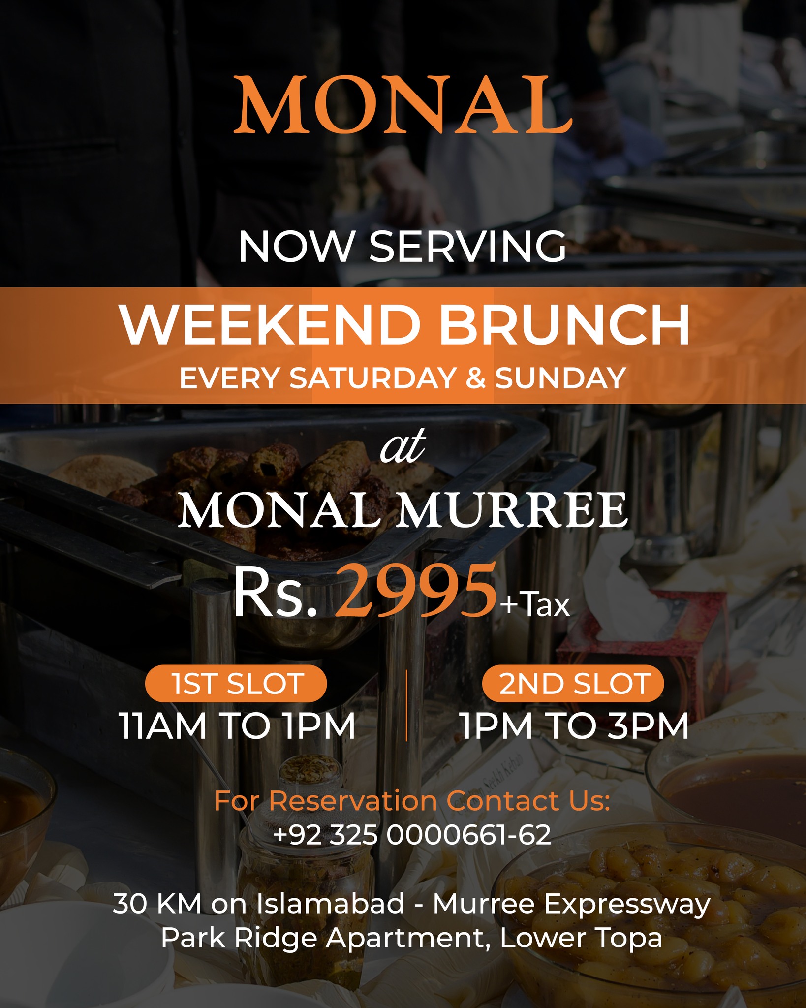 Monal Murree Facebook ad: Escape to the hills and make your weekend…