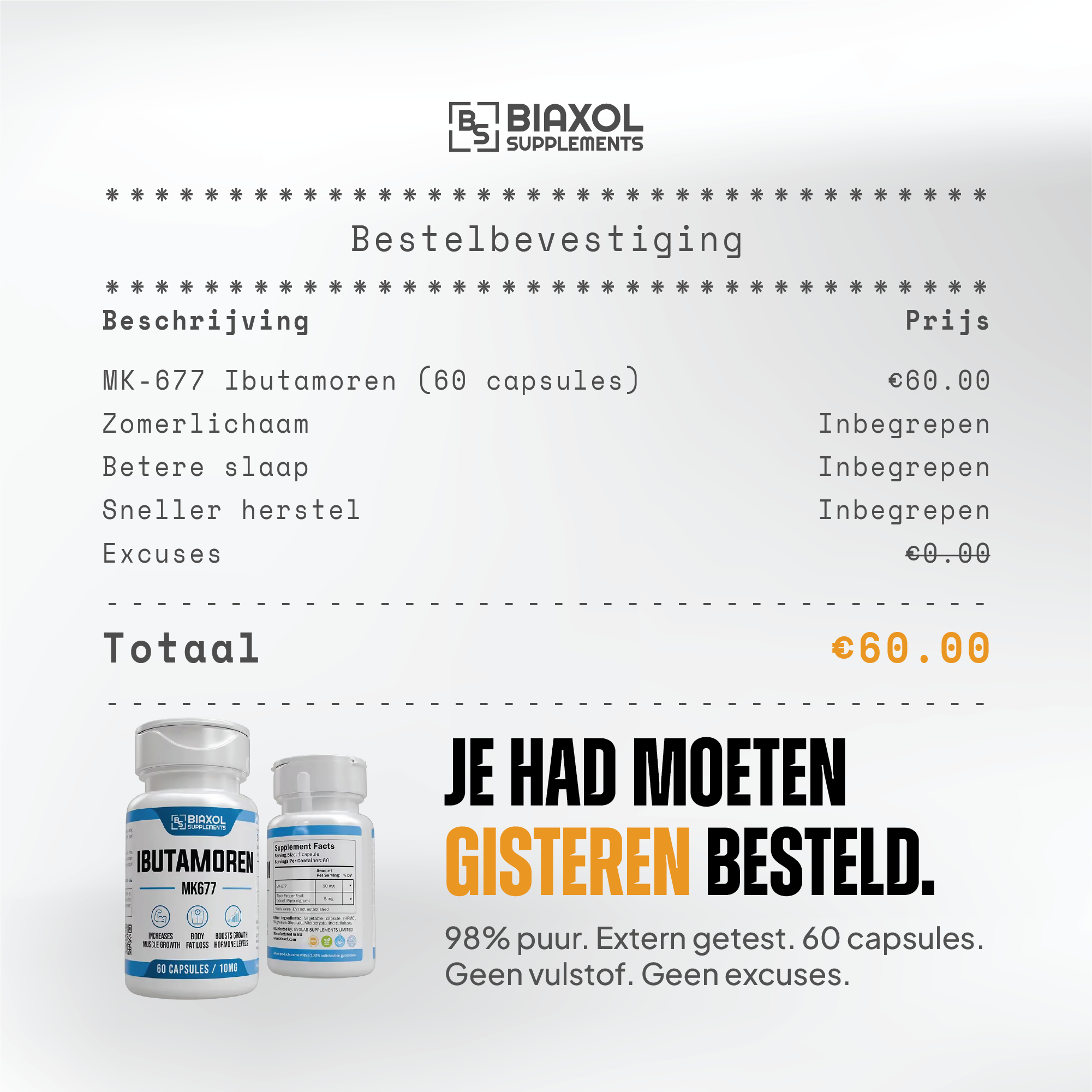 Biaxol Facebook ad