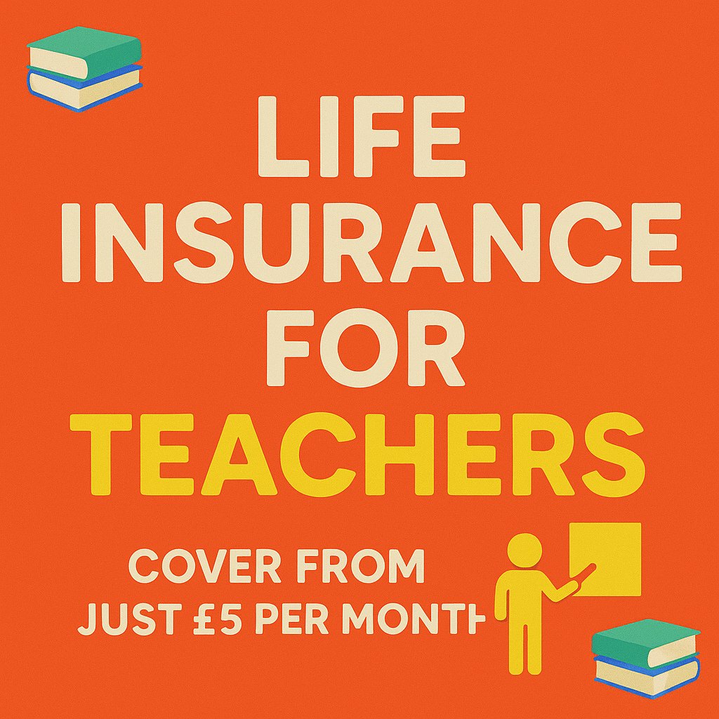 Teachers Financial Facebook ad: Life Insurance for Teachers, From £5/month