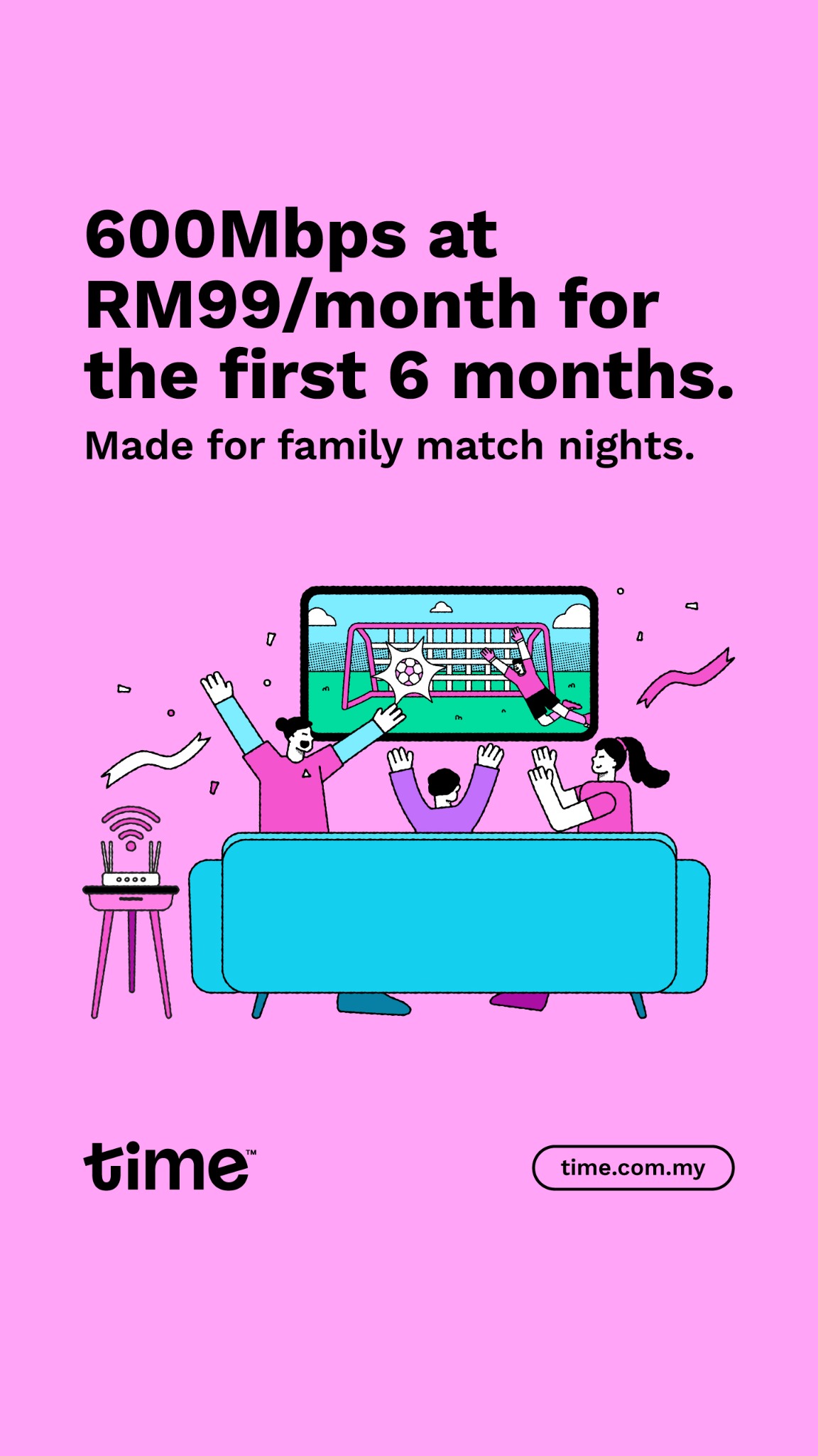 Time Internet Facebook ad