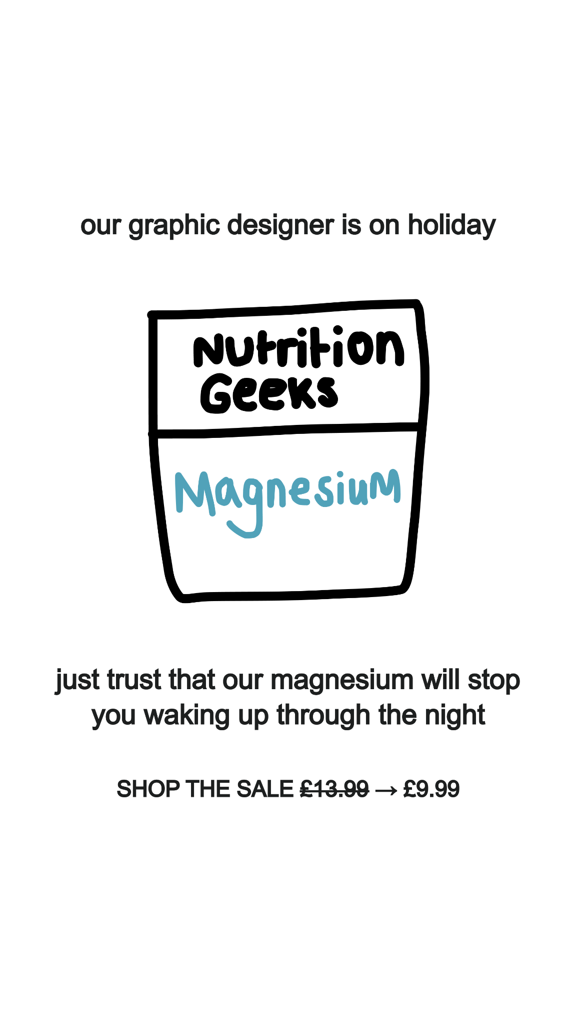 Nutrition Geeks Facebook ad