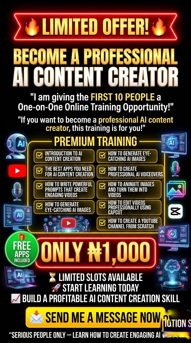 ChidiBenson Facebook ad
