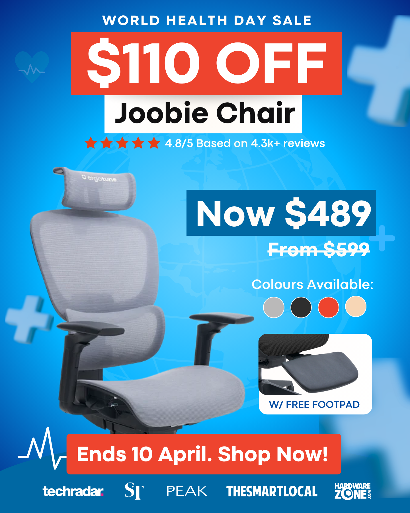 ErgoTune Facebook ad