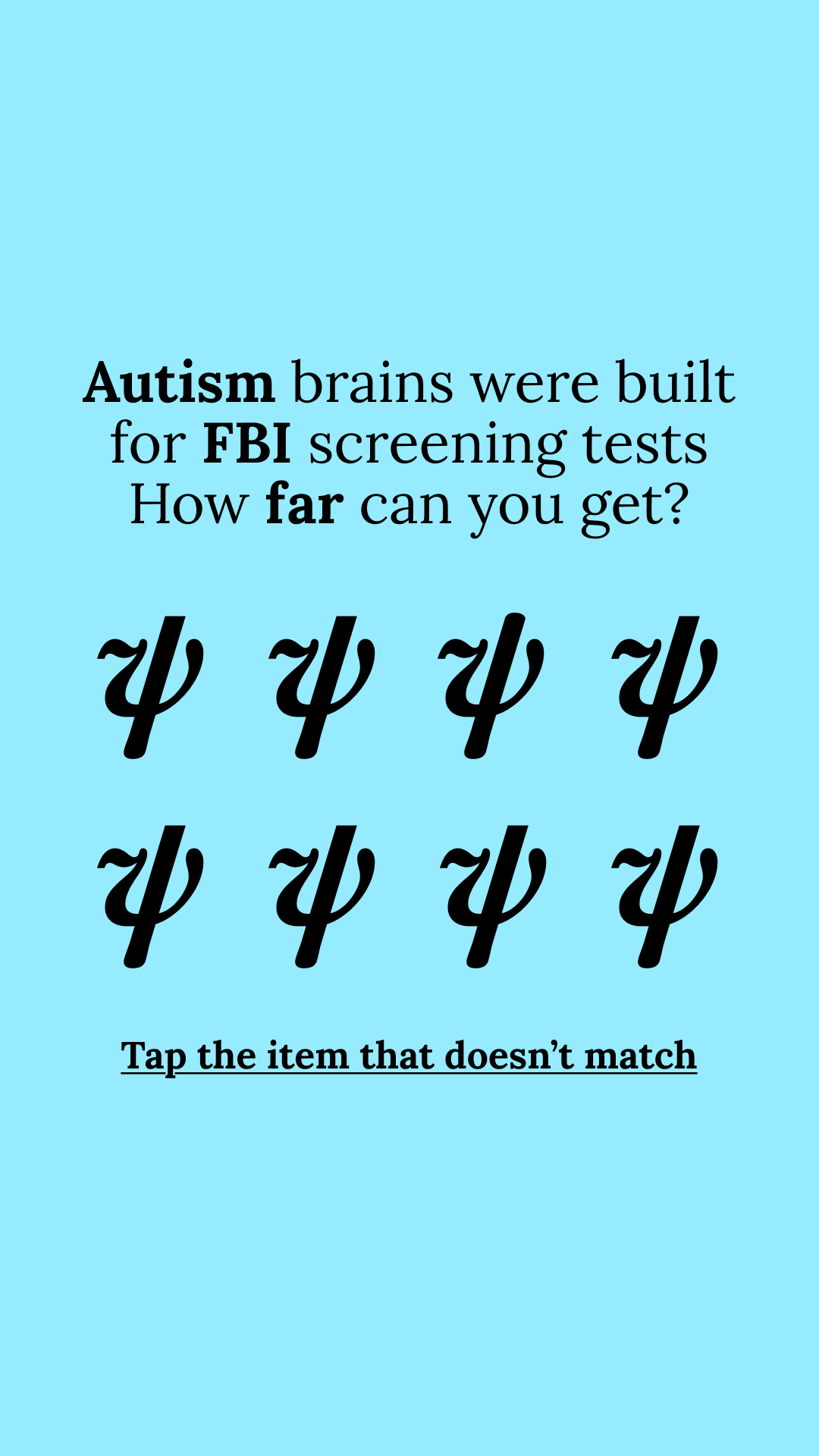 Brain Health Check Facebook ad