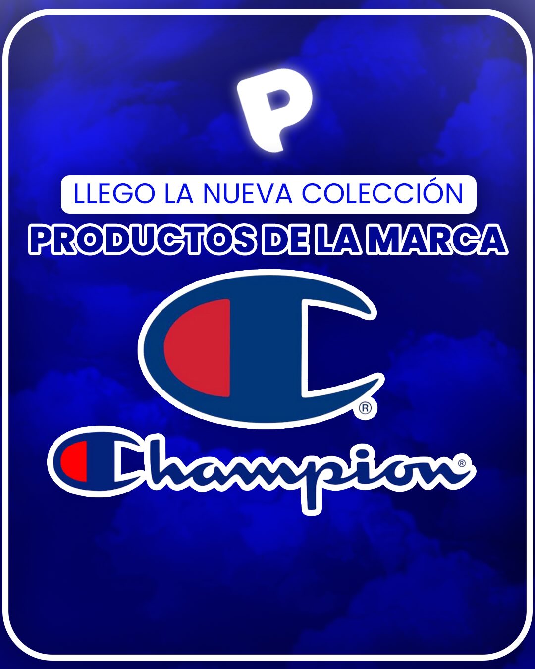 Palestina Store Los Teques Facebook ad: ¿Preparados para la nueva colección Champion de caballeros?