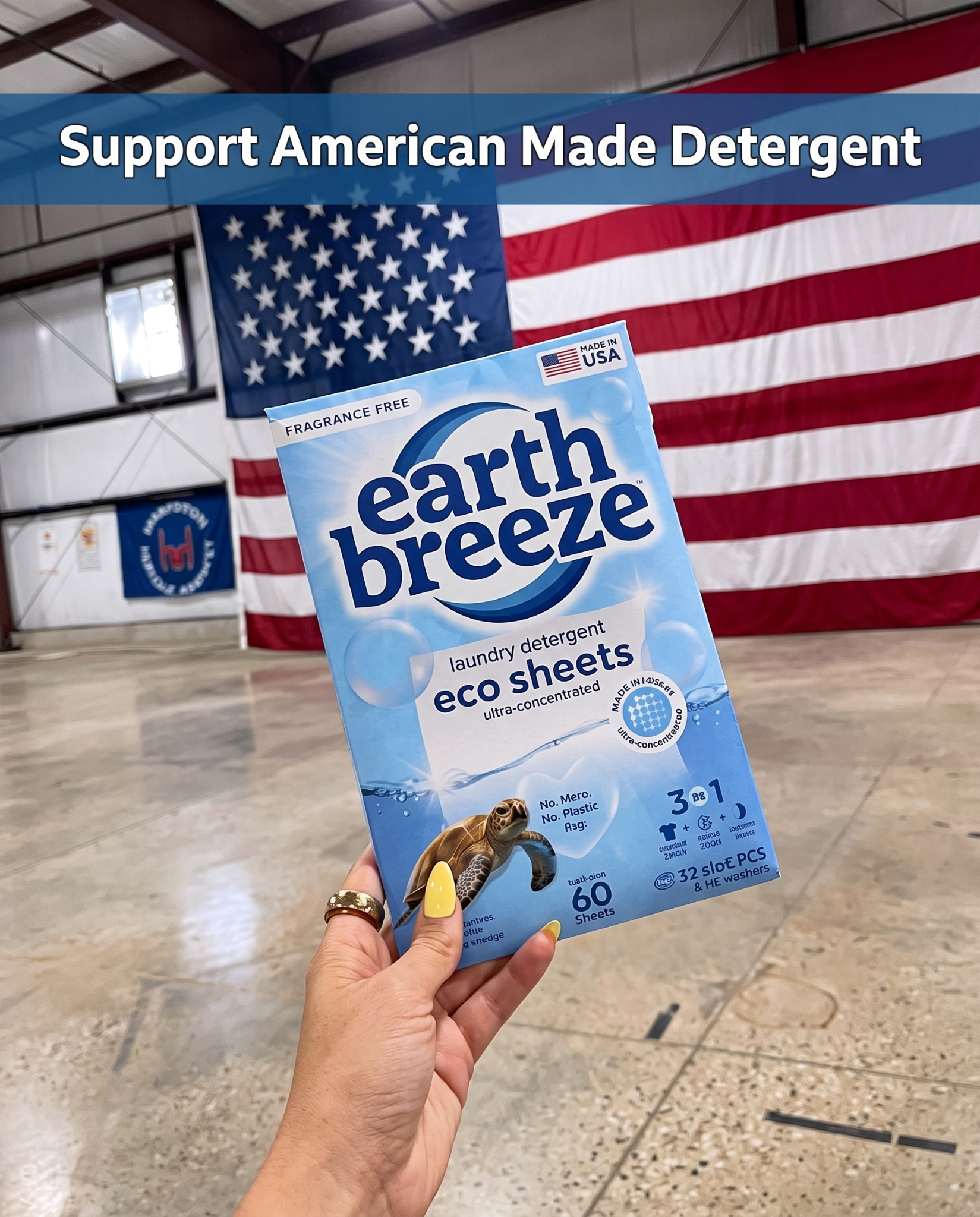 Earth Breeze Facebook ad