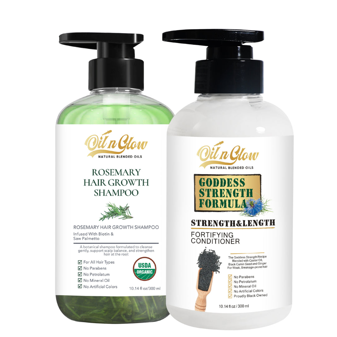 OilnGlow Facebook ad: Your complete self-care routine in one bundle