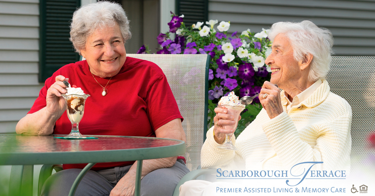 Scarborough Terrace Facebook ad: Elevate Your Quality of Life at Our Maine Assisted Living…