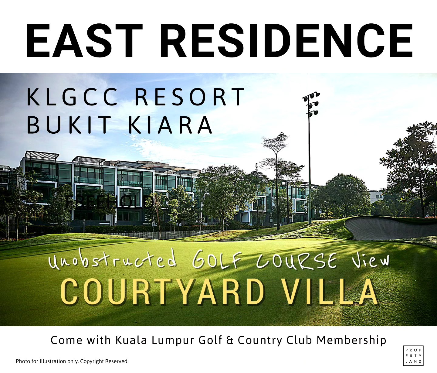 Property Land Facebook ad: EAST RESIDENCE, KLGCC RESORT