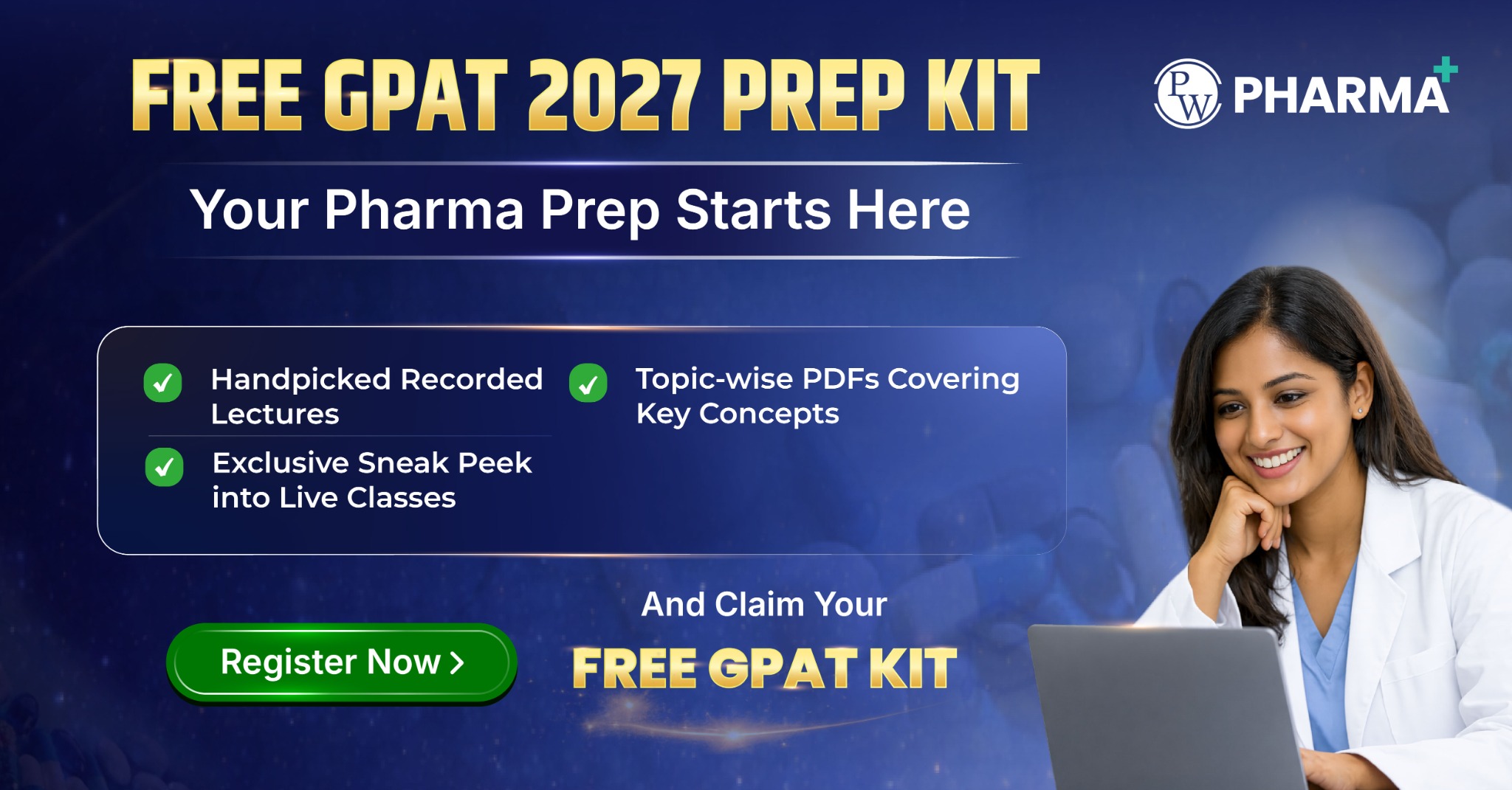 PW Pharma by Physics Wallah Facebook ad