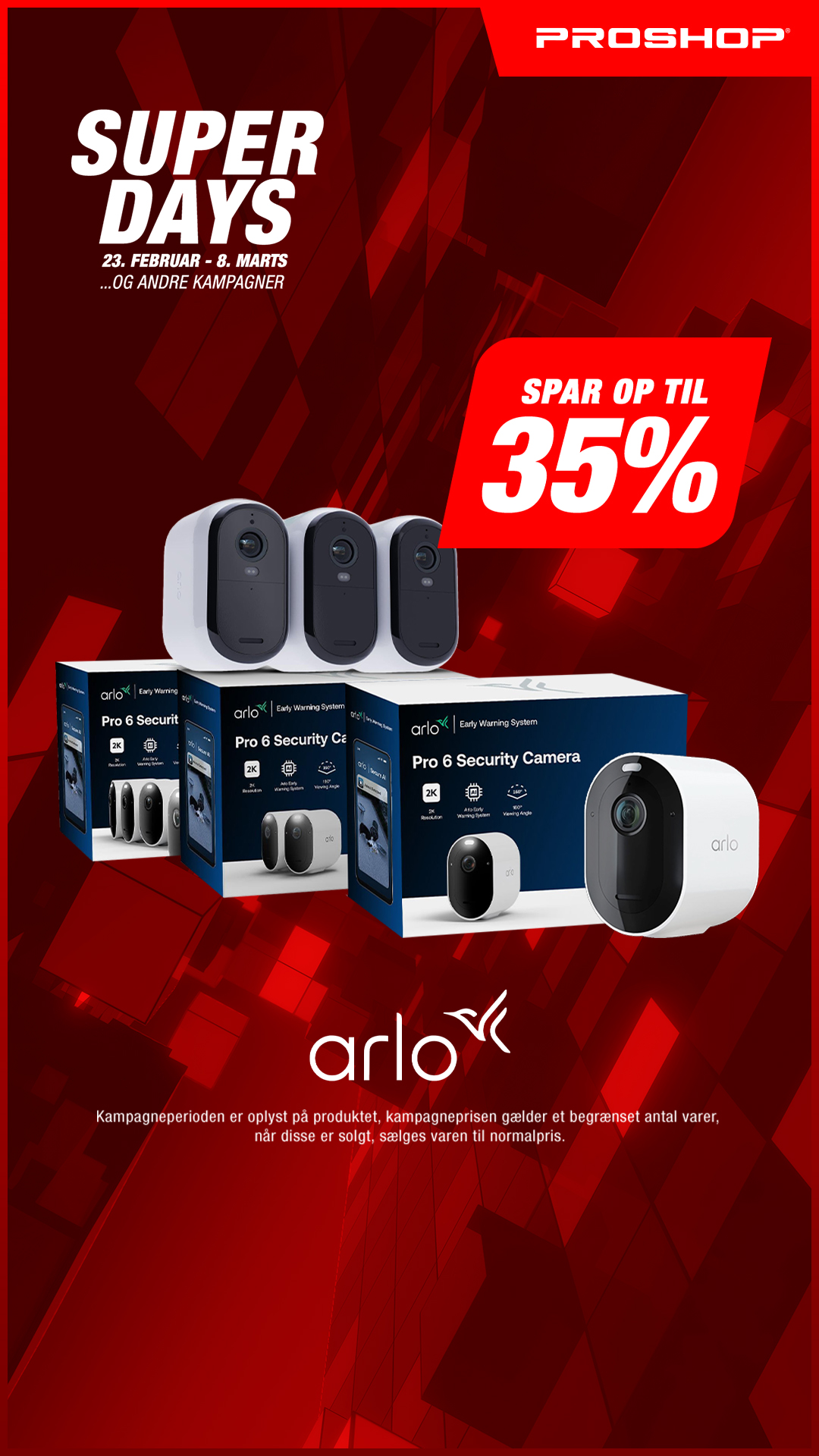 Proshop Facebook ad