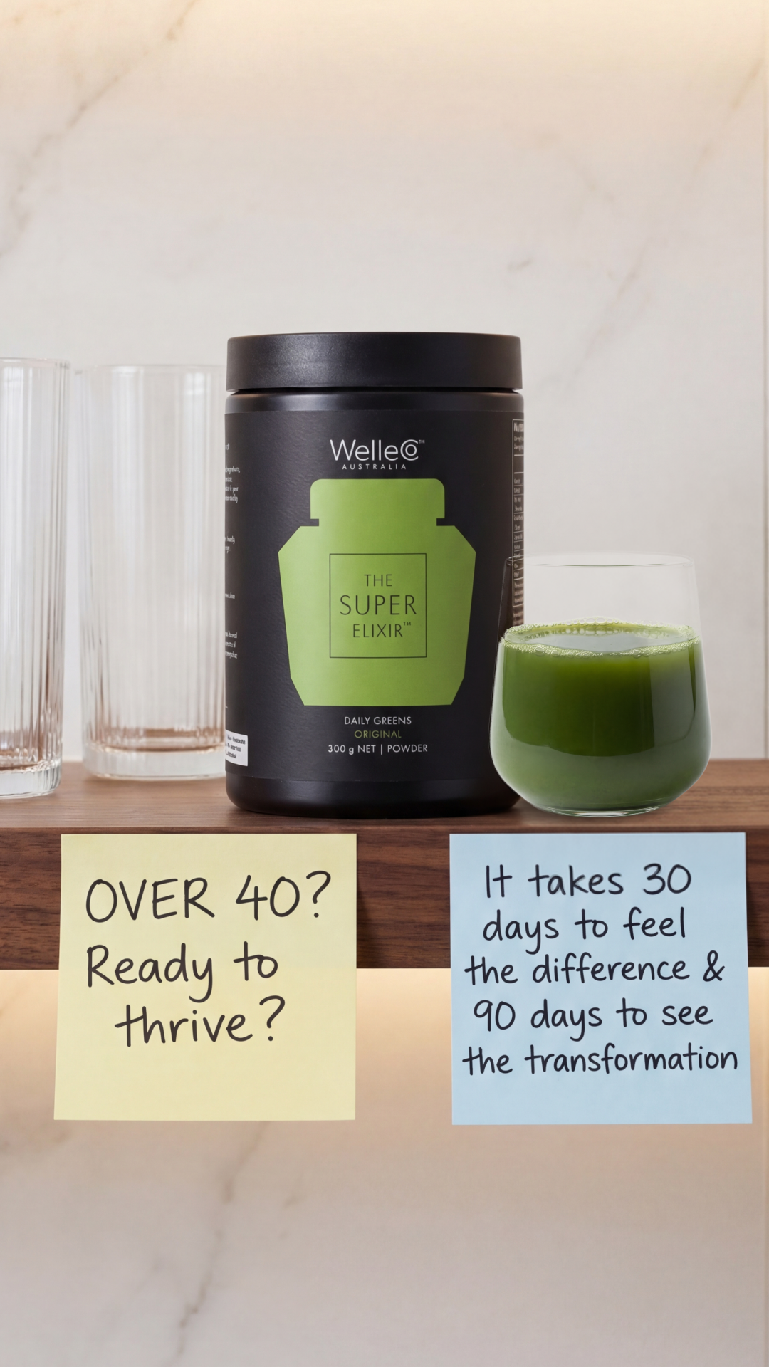 WelleCo Facebook ad