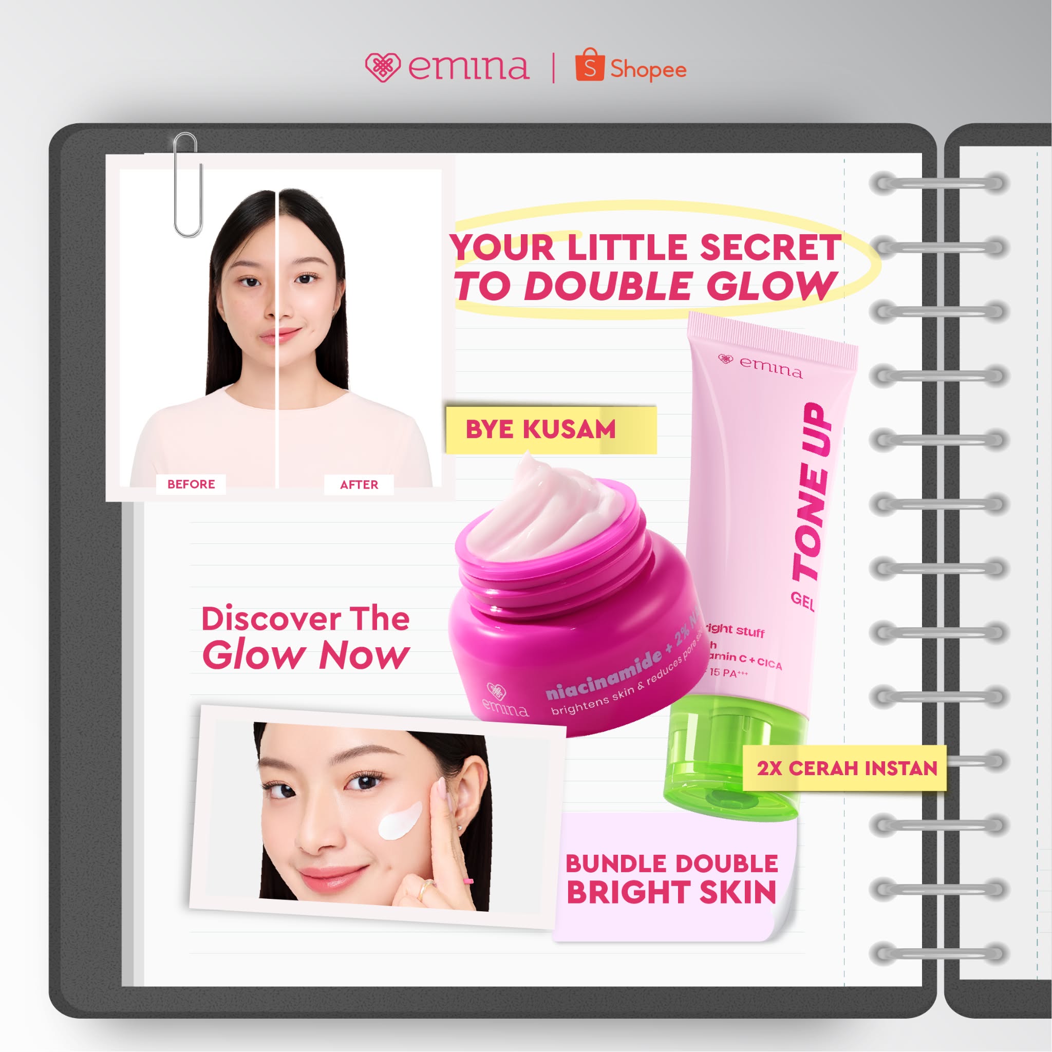 Emina Cosmetics Facebook ad