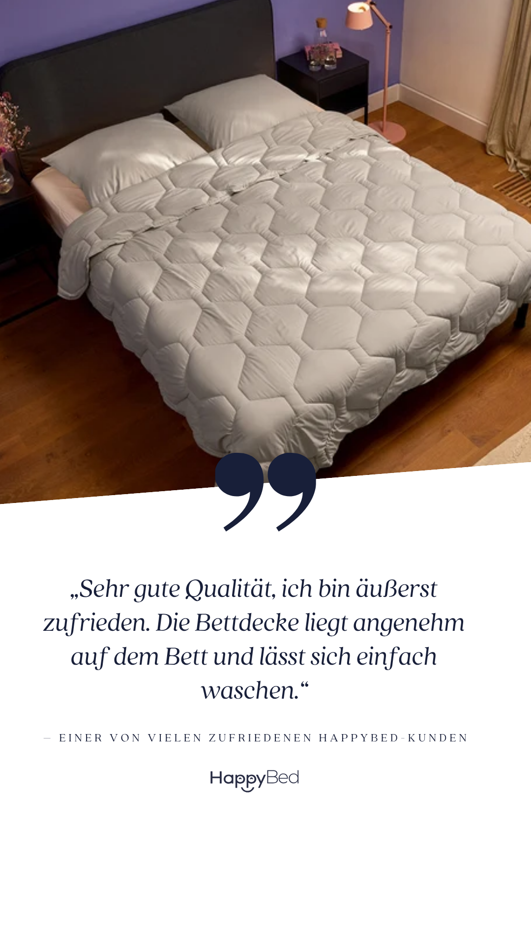 Thehappybed.de Facebook ad