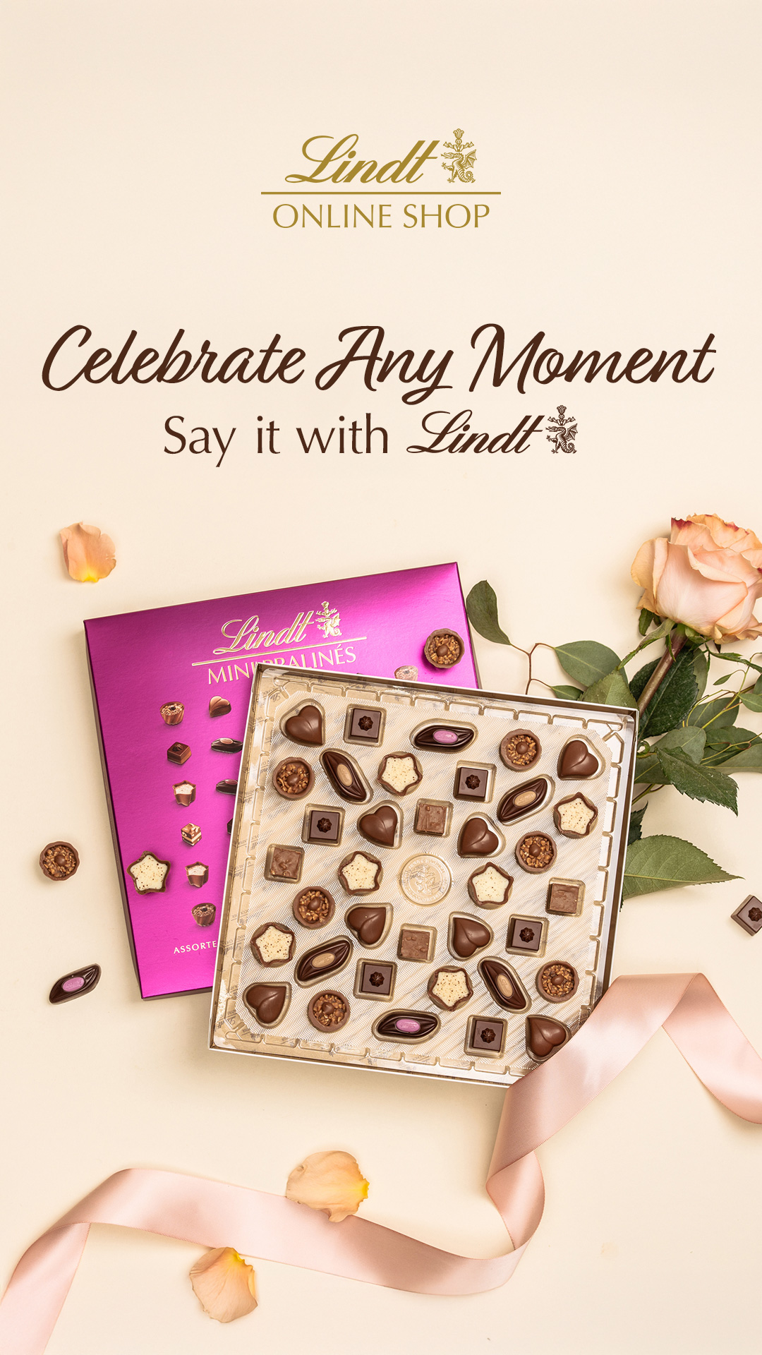 Lindt Facebook ad