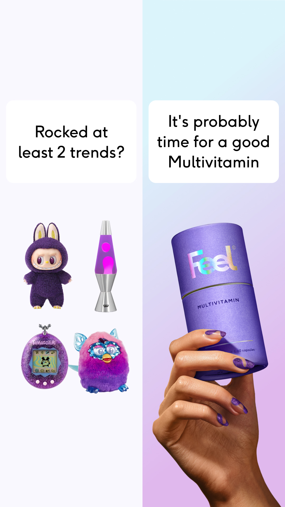 Feel Facebook ad