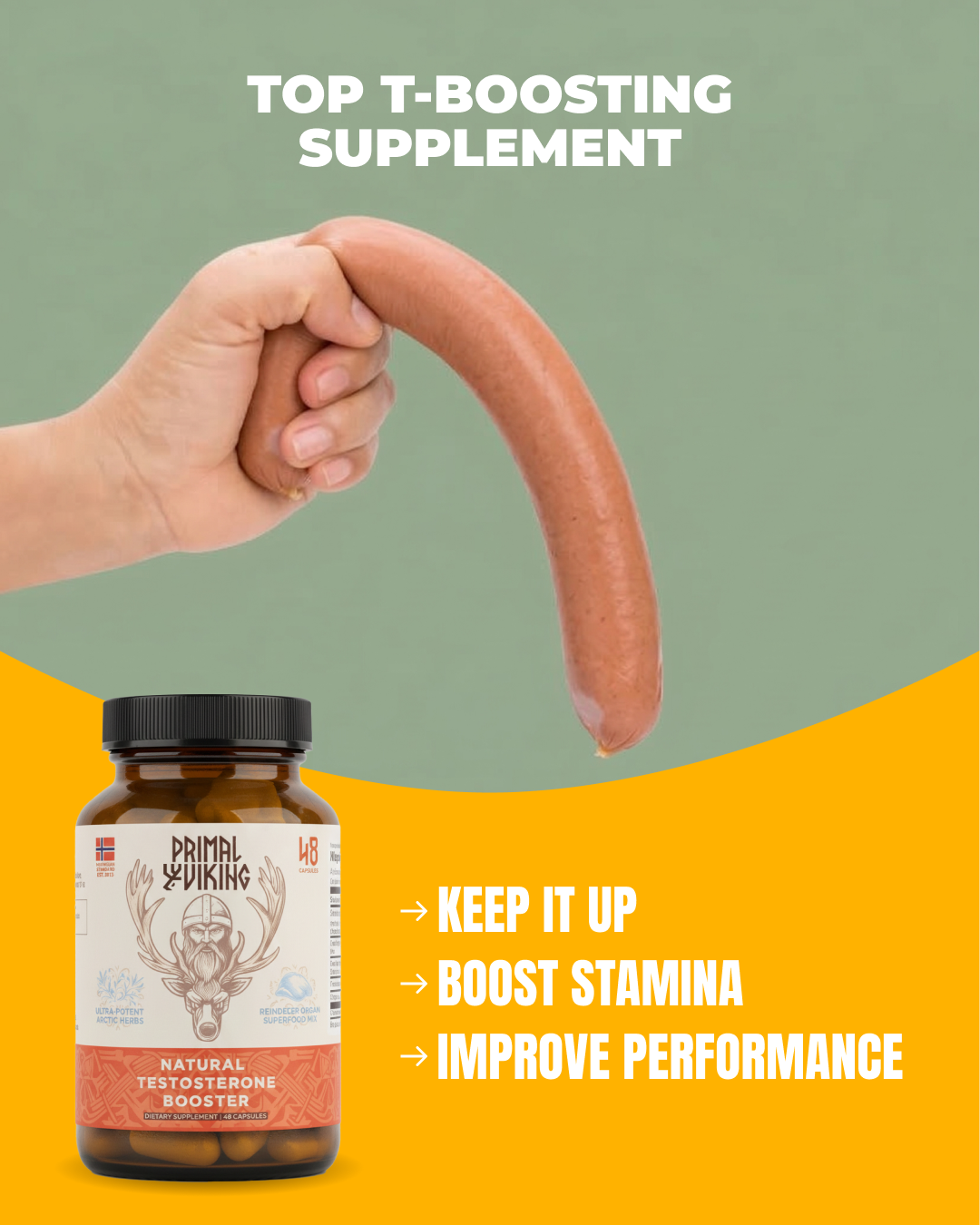 Primal Viking Facebook ad