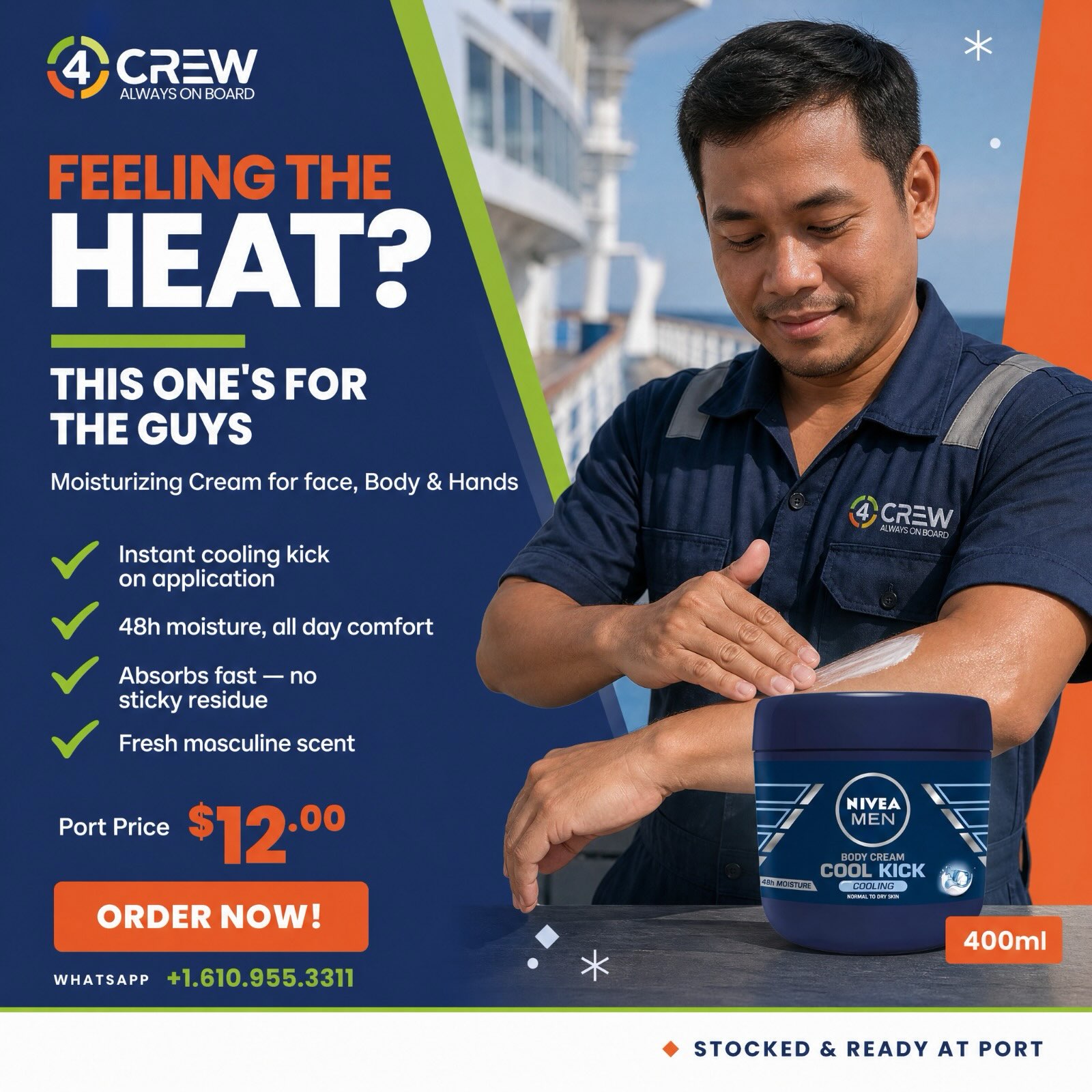 4 Crew. Seafarers Express at Port Everglades Facebook ad: Did you know?