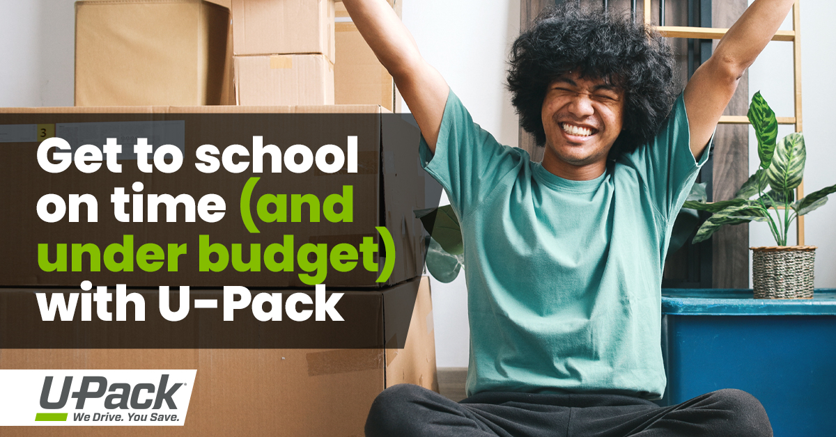 U-Pack Facebook ad