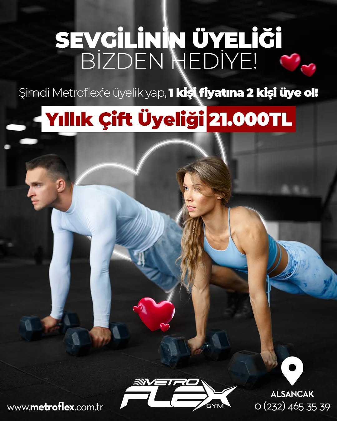 Metroflex Gym Alsancak Facebook ad
