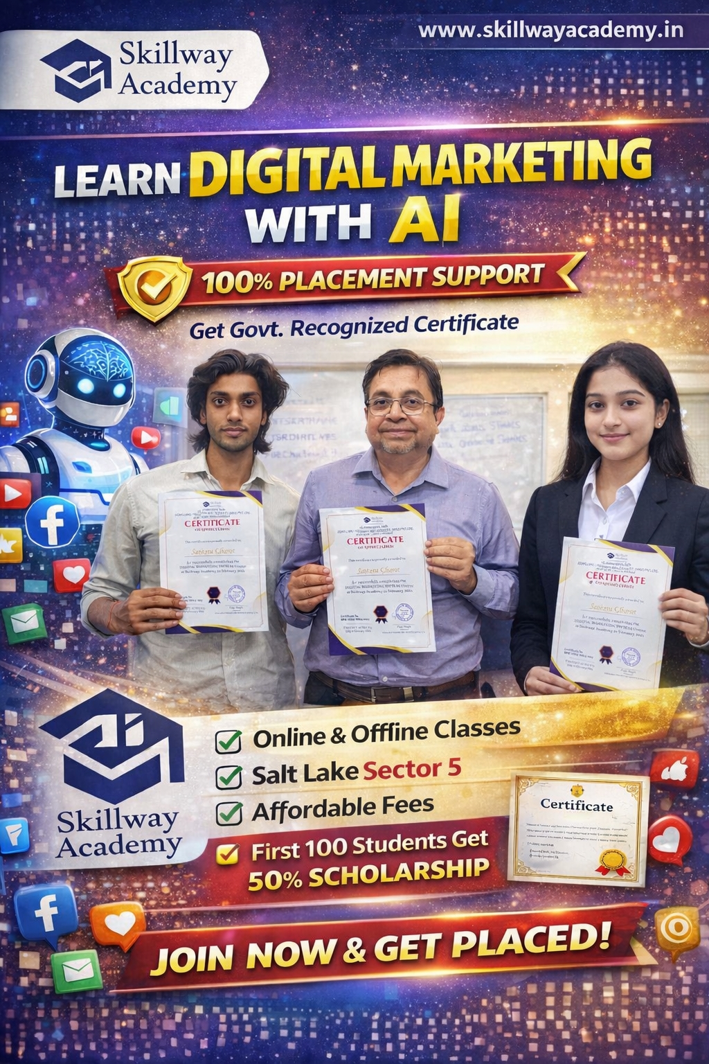 Skillway Academy Facebook ad