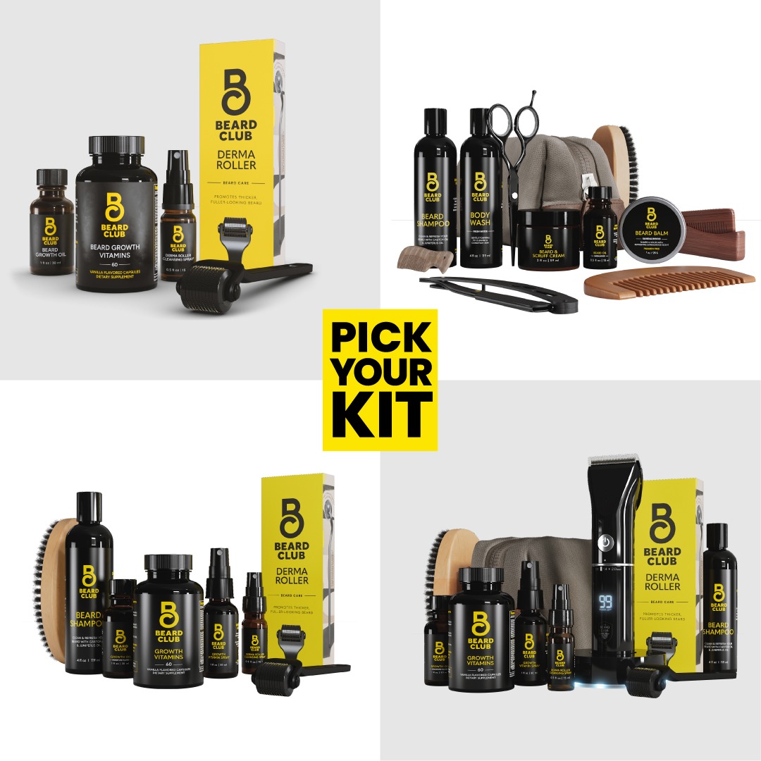 Beard Club Facebook ad