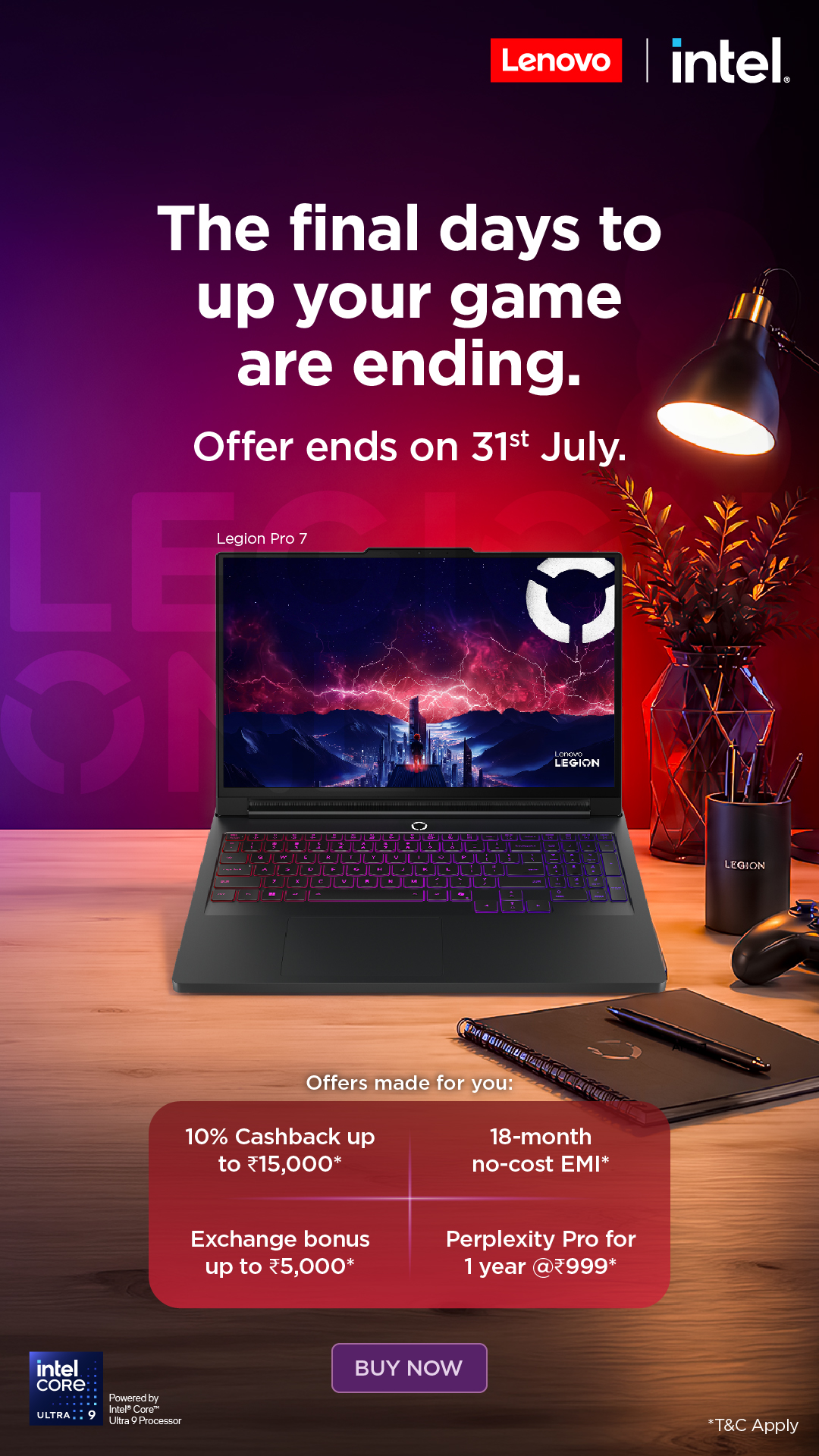 Lenovo India Facebook ad