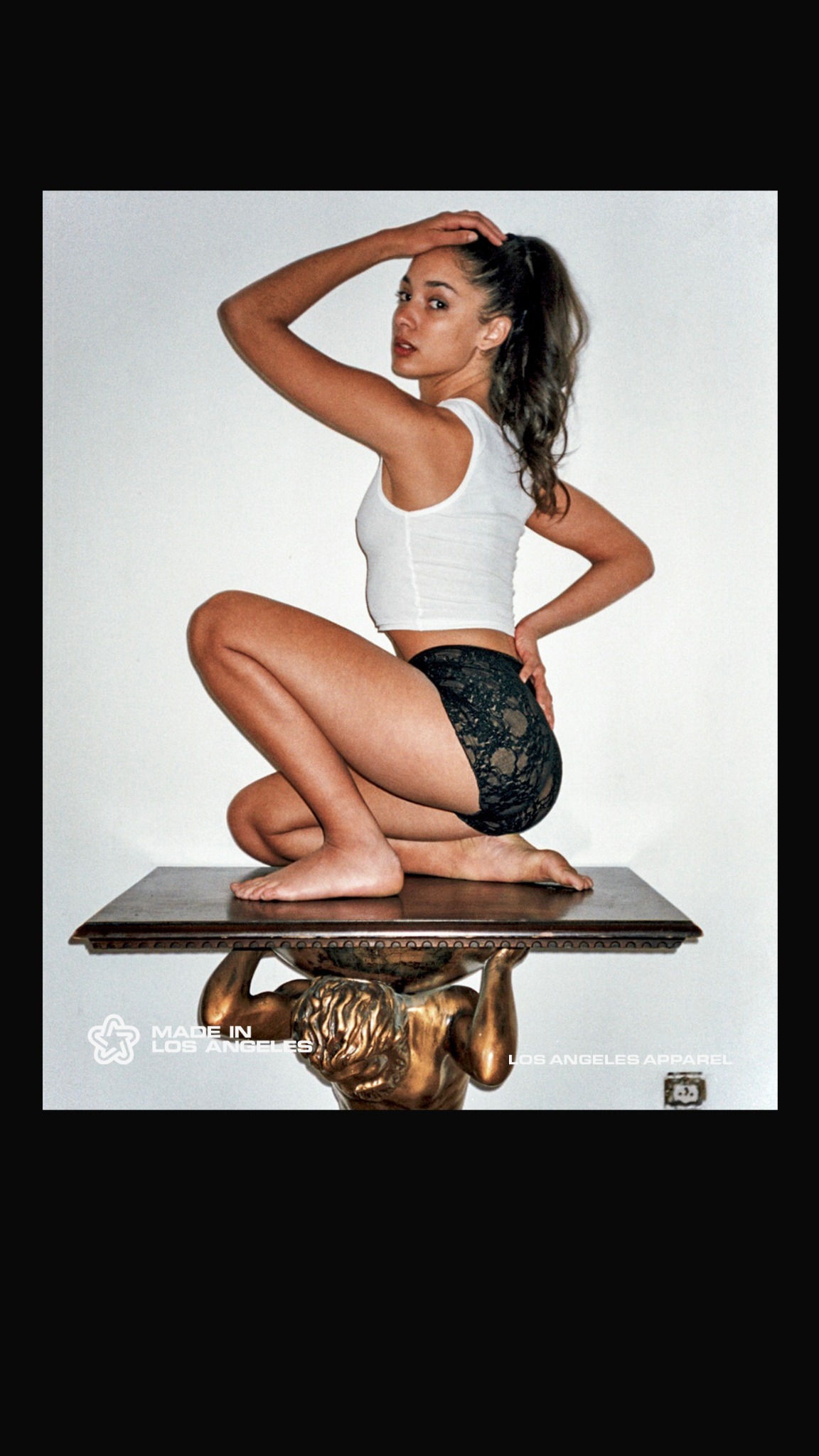 Los Angeles Apparel Facebook ad