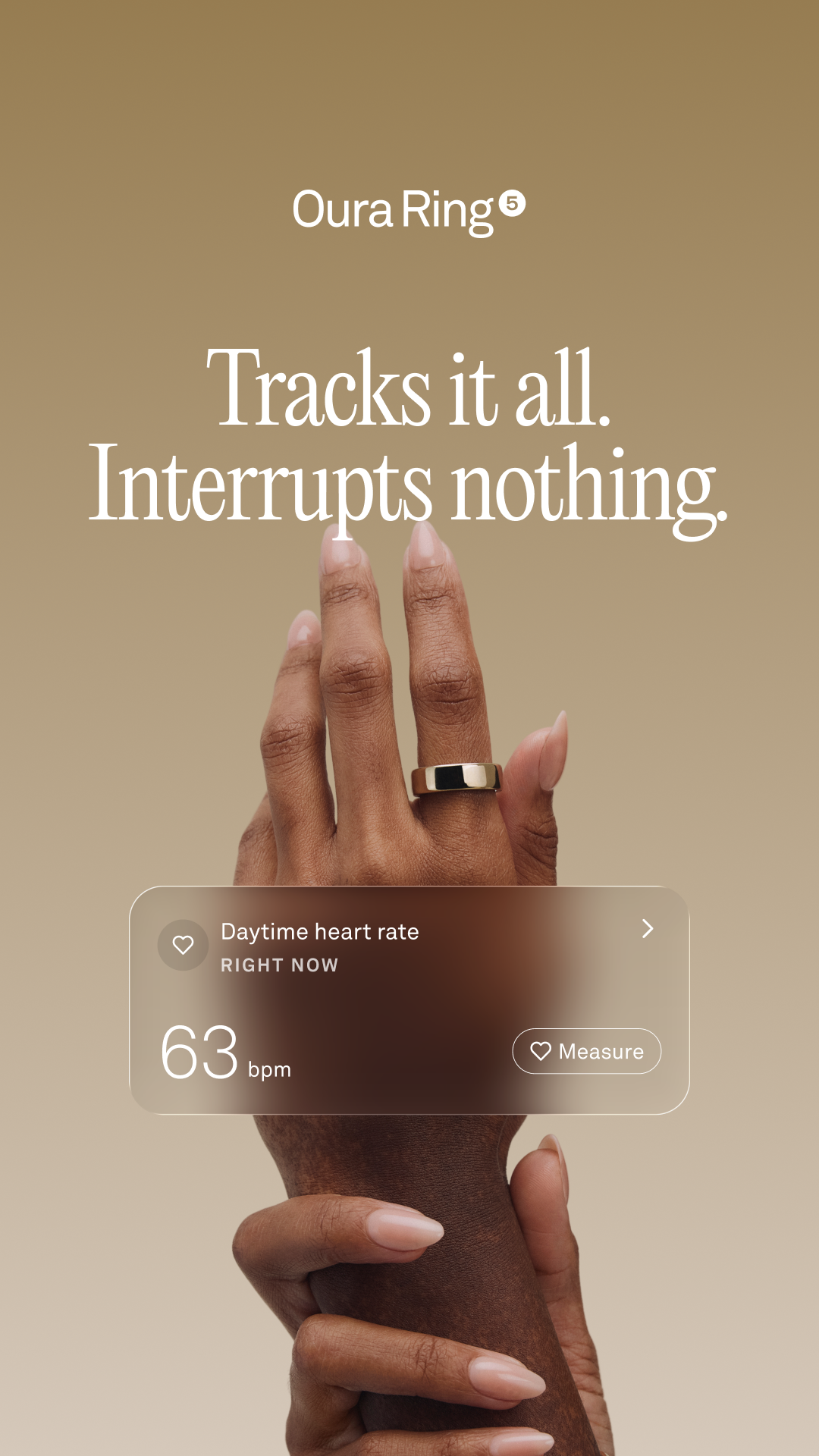 ŌURA Facebook ad
