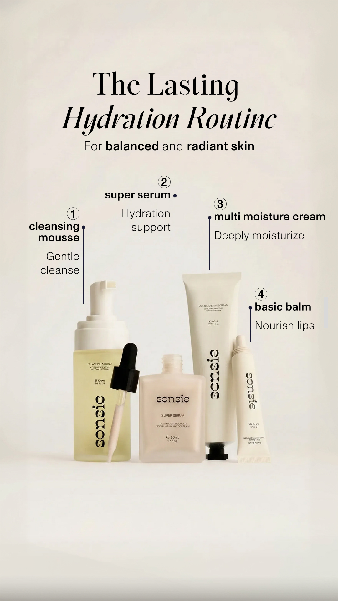 Sonsie Skin Facebook ad