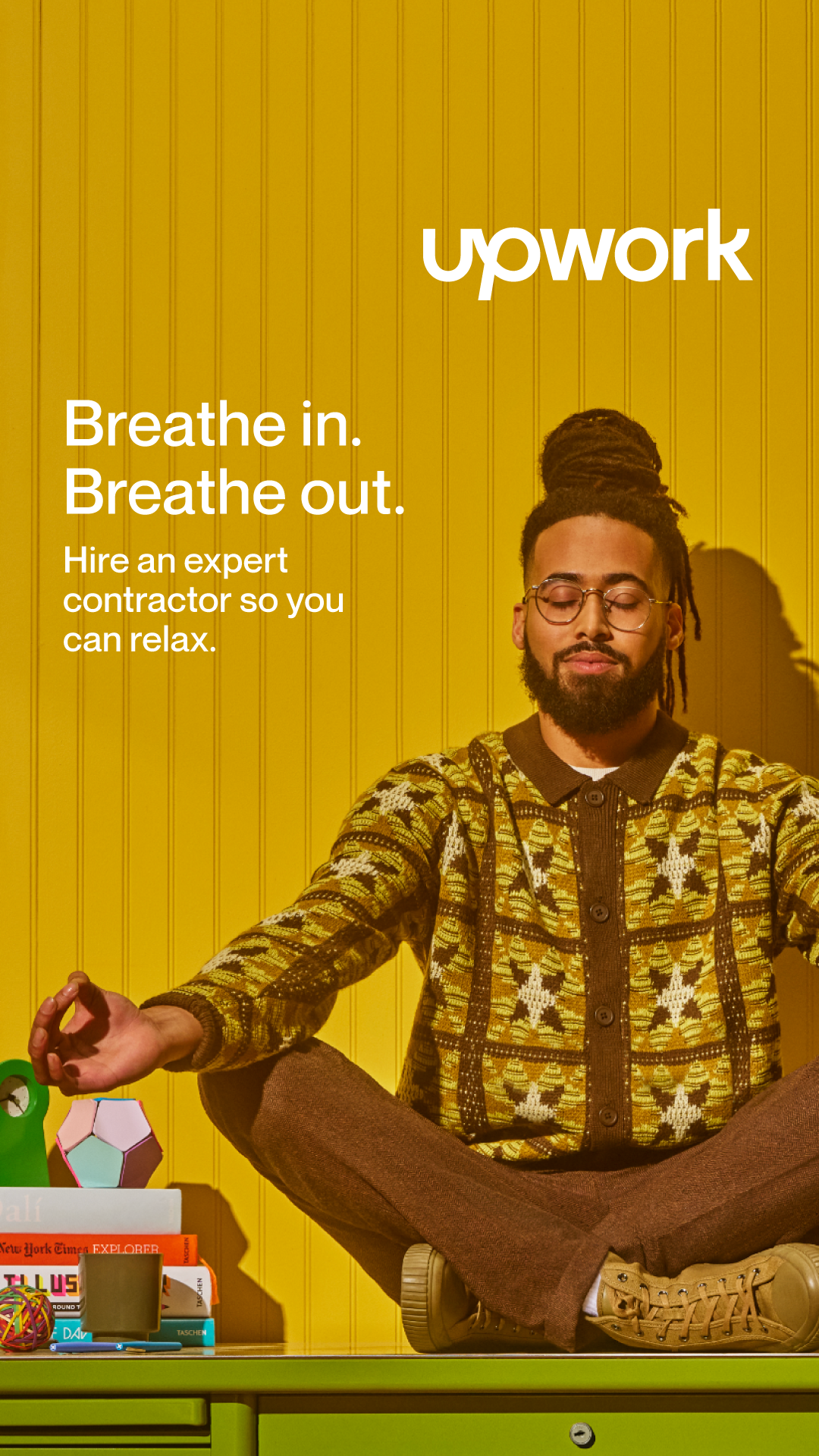 Upwork Facebook ad
