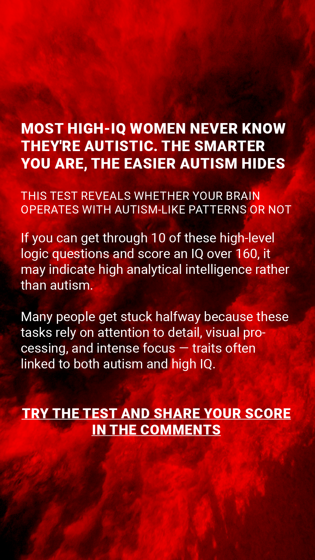 Brain Health Check Facebook ad