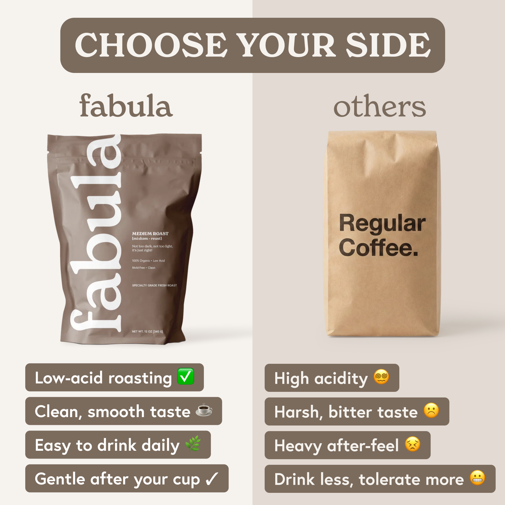 Fabula Coffee Facebook ad