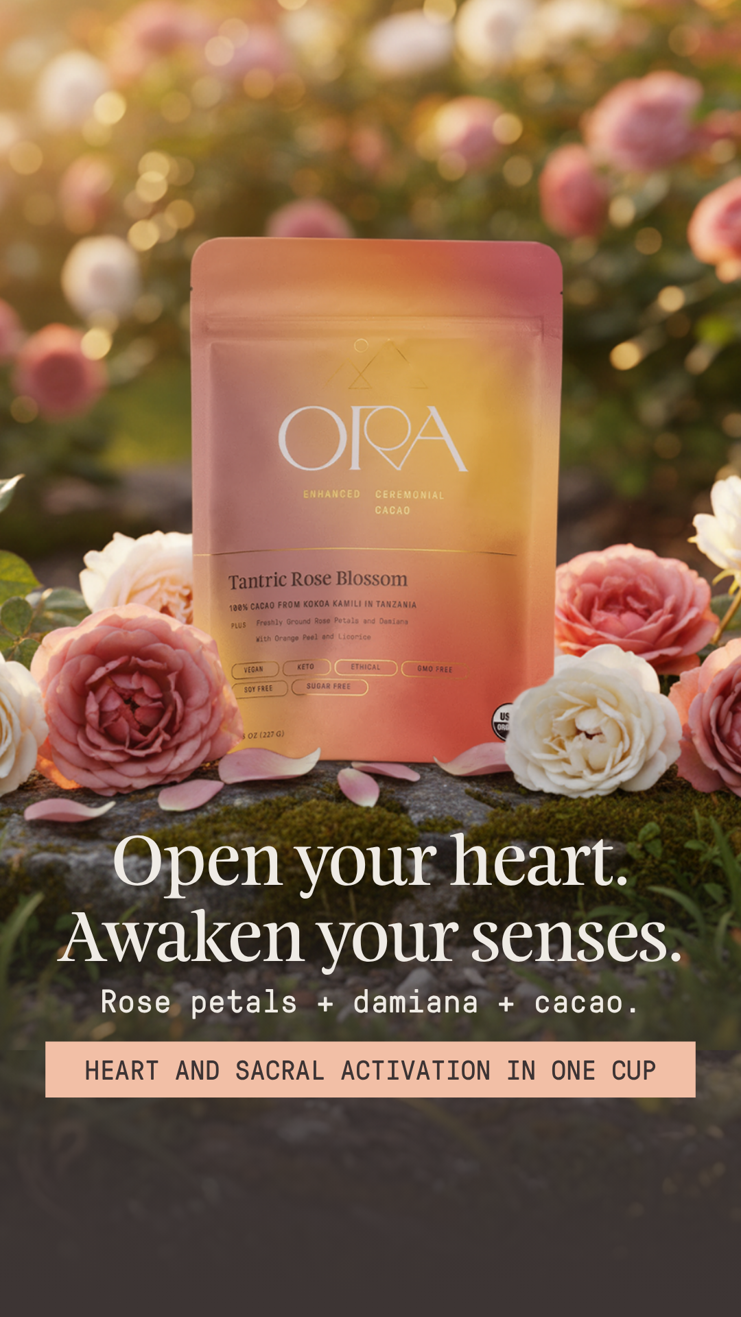 Ora Cacao Facebook ad