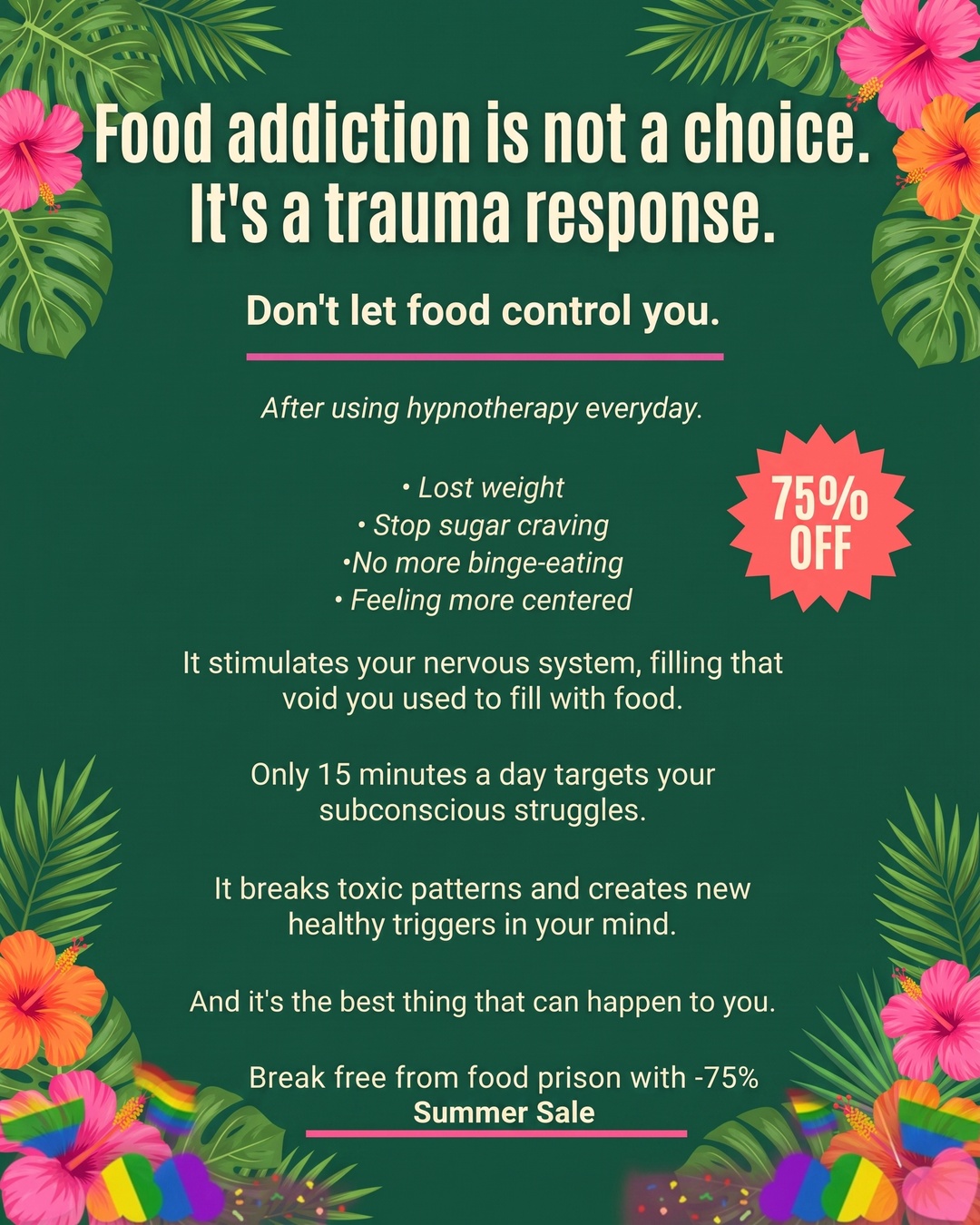Hypnozio: power of hypnotherapy Facebook ad