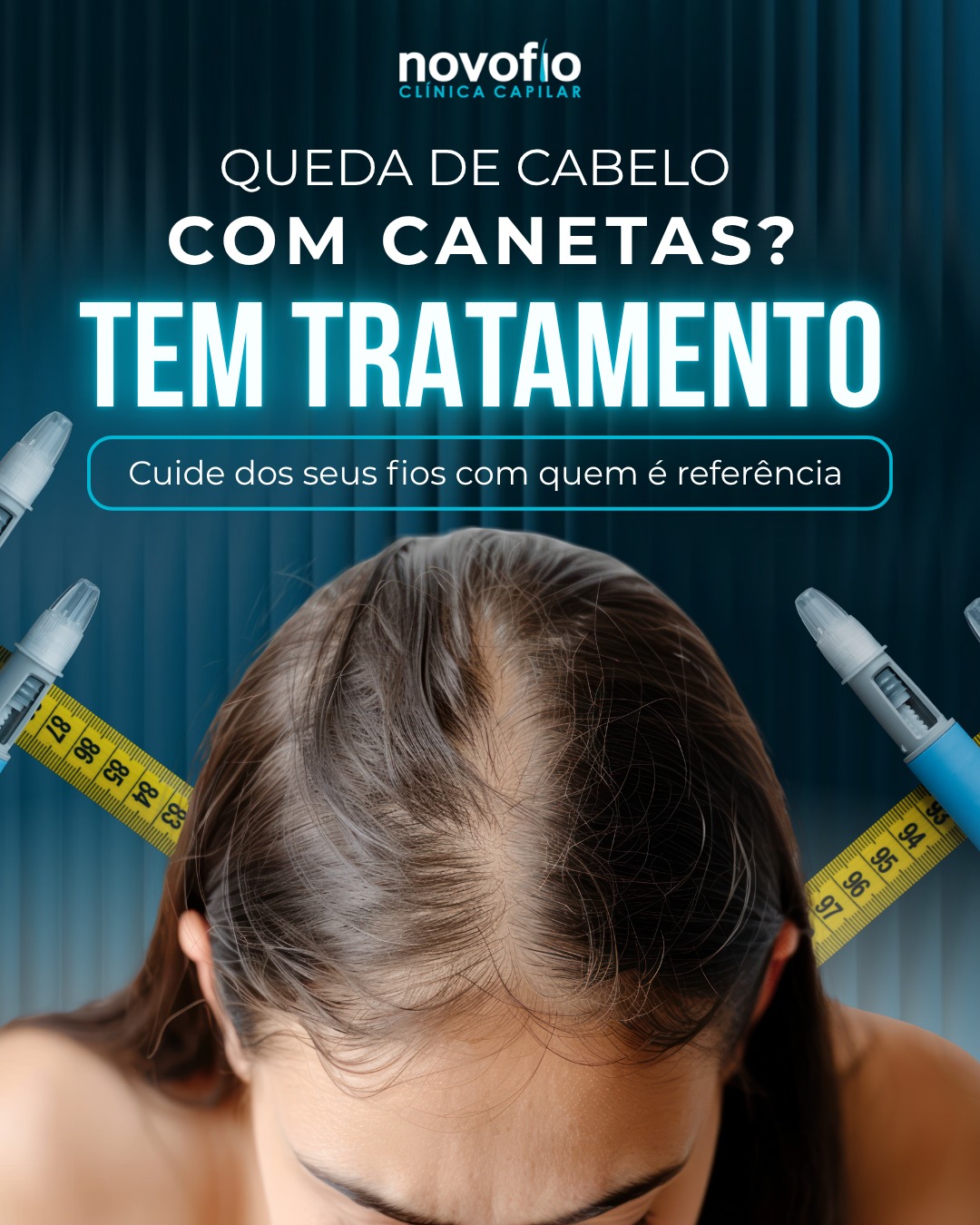 Novofio Araçatuba Clínica Capilar Facebook ad