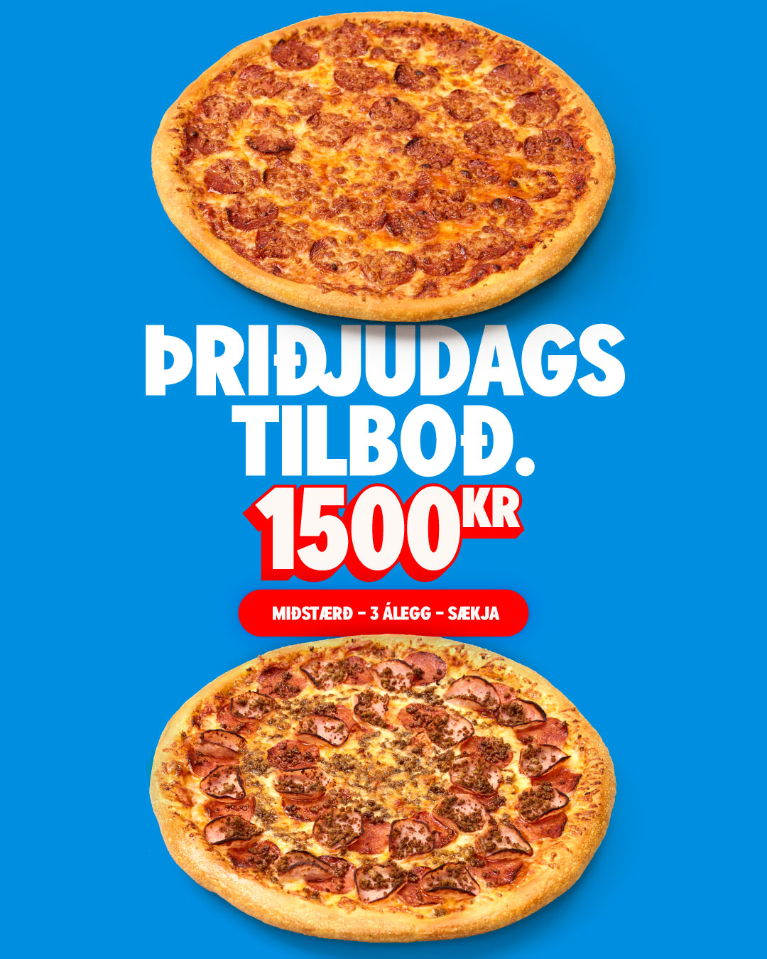 Domino's Pizza - Ísland Facebook ad