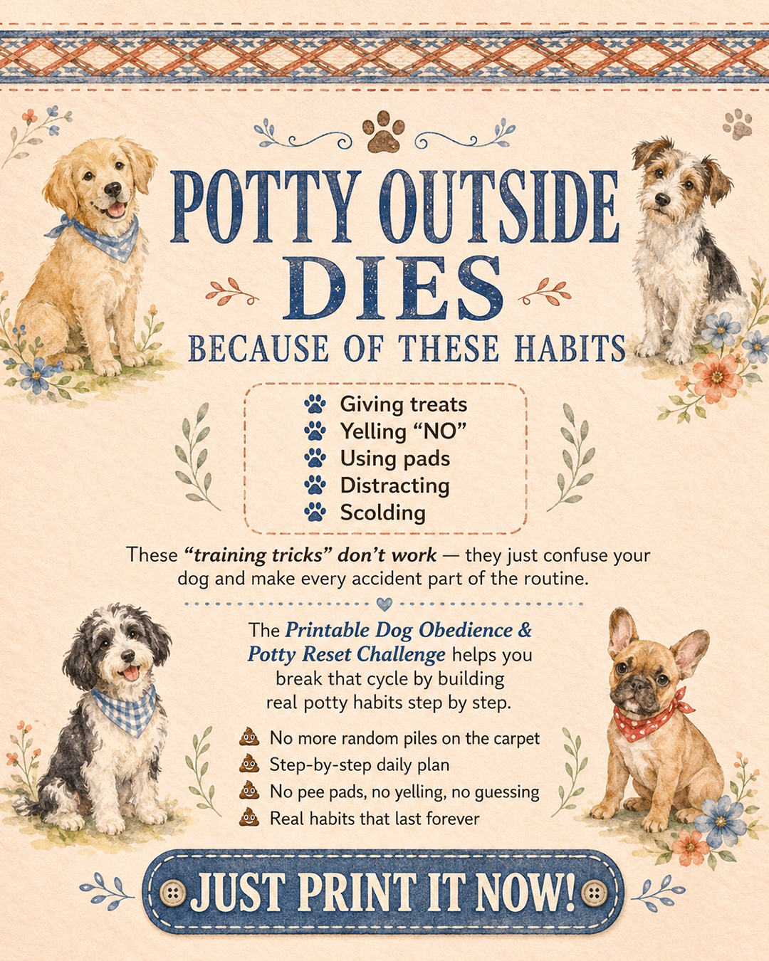 Puppy Tips for Training Facebook ad