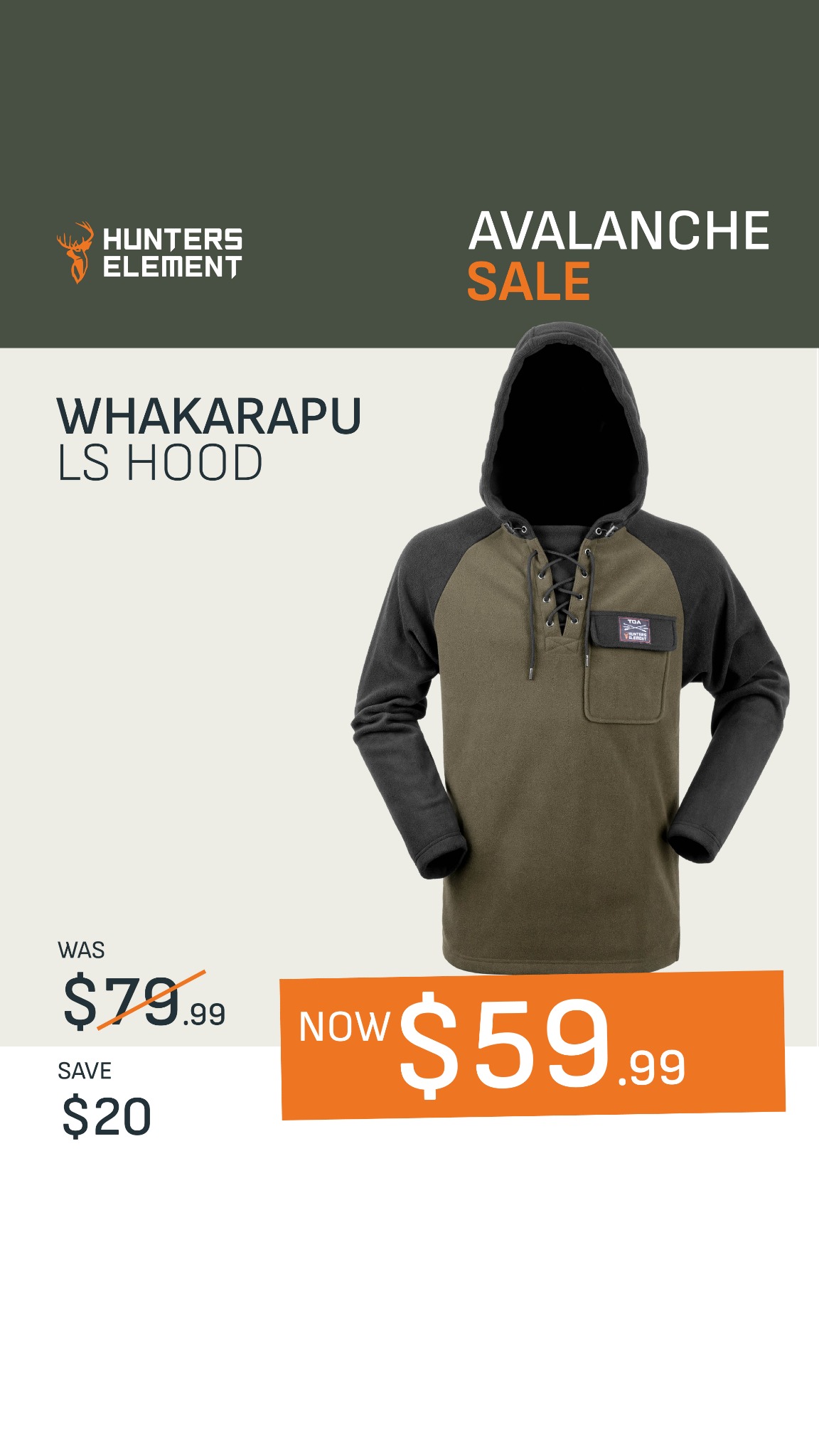 Hunters Element Facebook ad