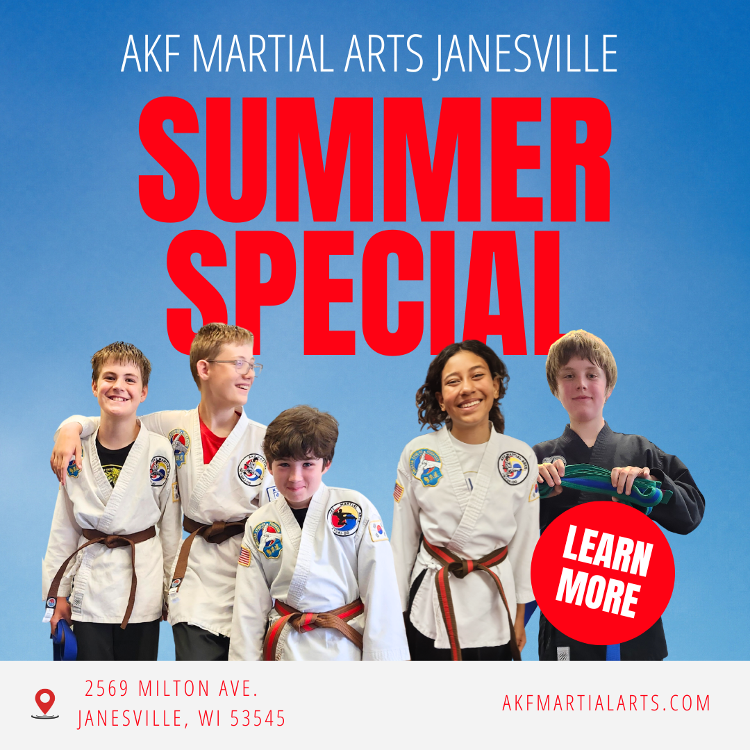AKF Martial Arts Janesville Facebook ad