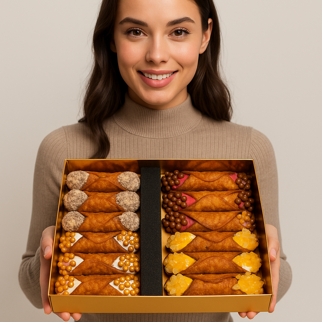 Holy Cannoli Facebook ad: Stel uw box nu samen!
