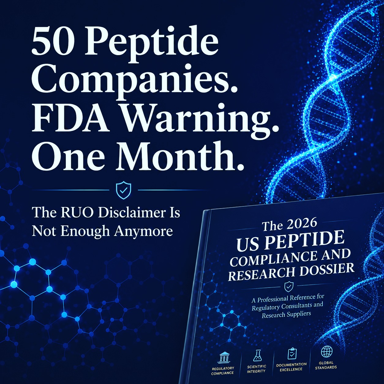 mukherjeemahadev Facebook ad: 50 peptide companies received FDA warning letters in…