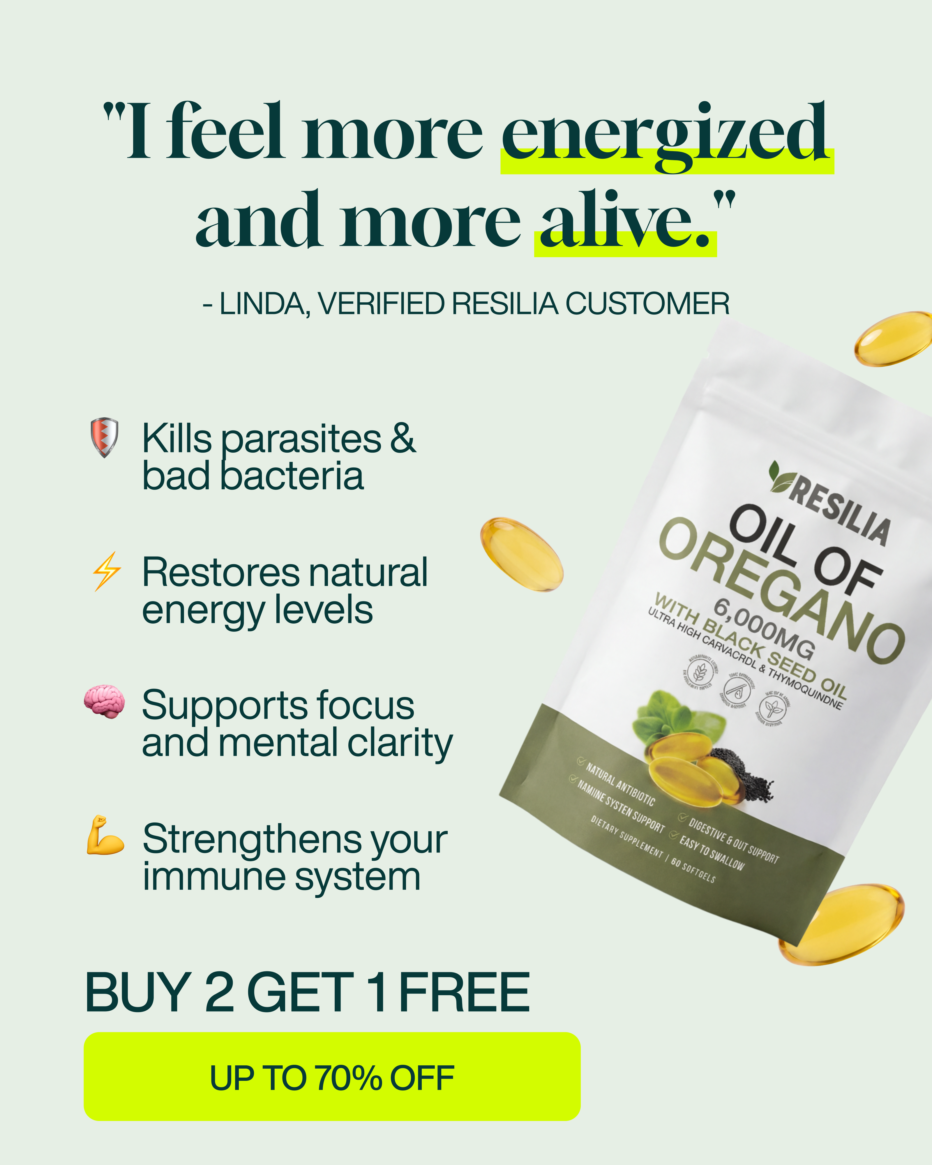 TryResilia Facebook ad