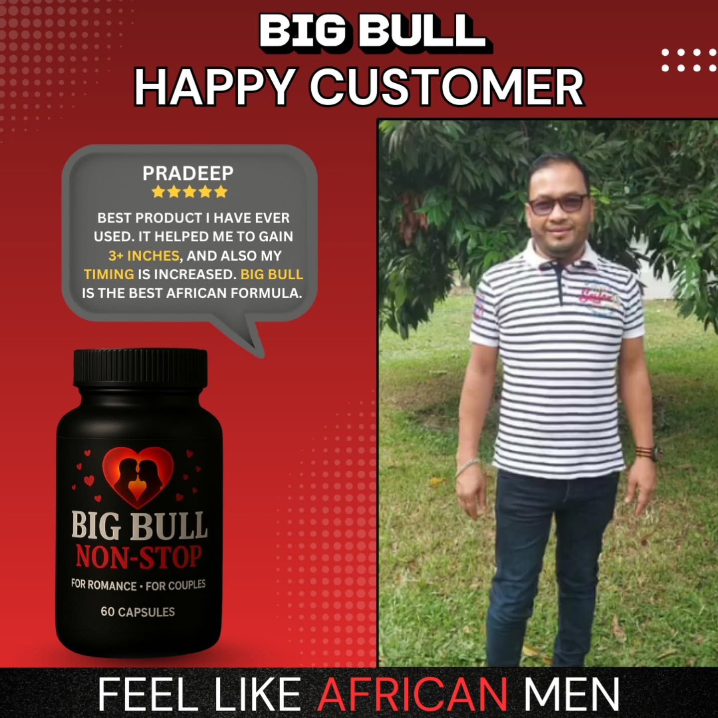 Big Bull Facebook ad