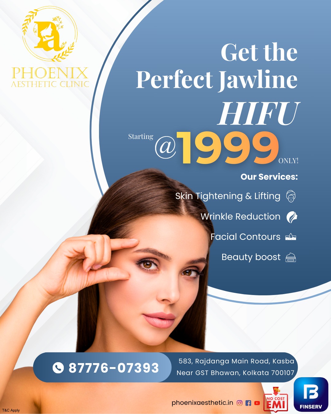 Phoenix Aesthetic Skin & Hair Clinic Facebook ad: Chat with us